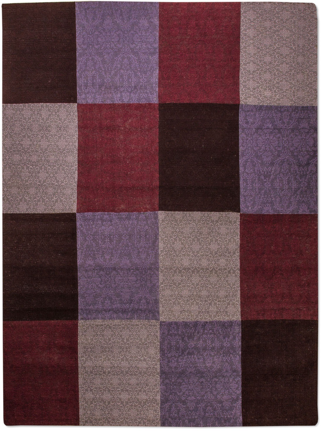 morgenland Teppich »Patchwork Teppich - Weys - rechteckig«, rechteckig, Sehr weicher Flor