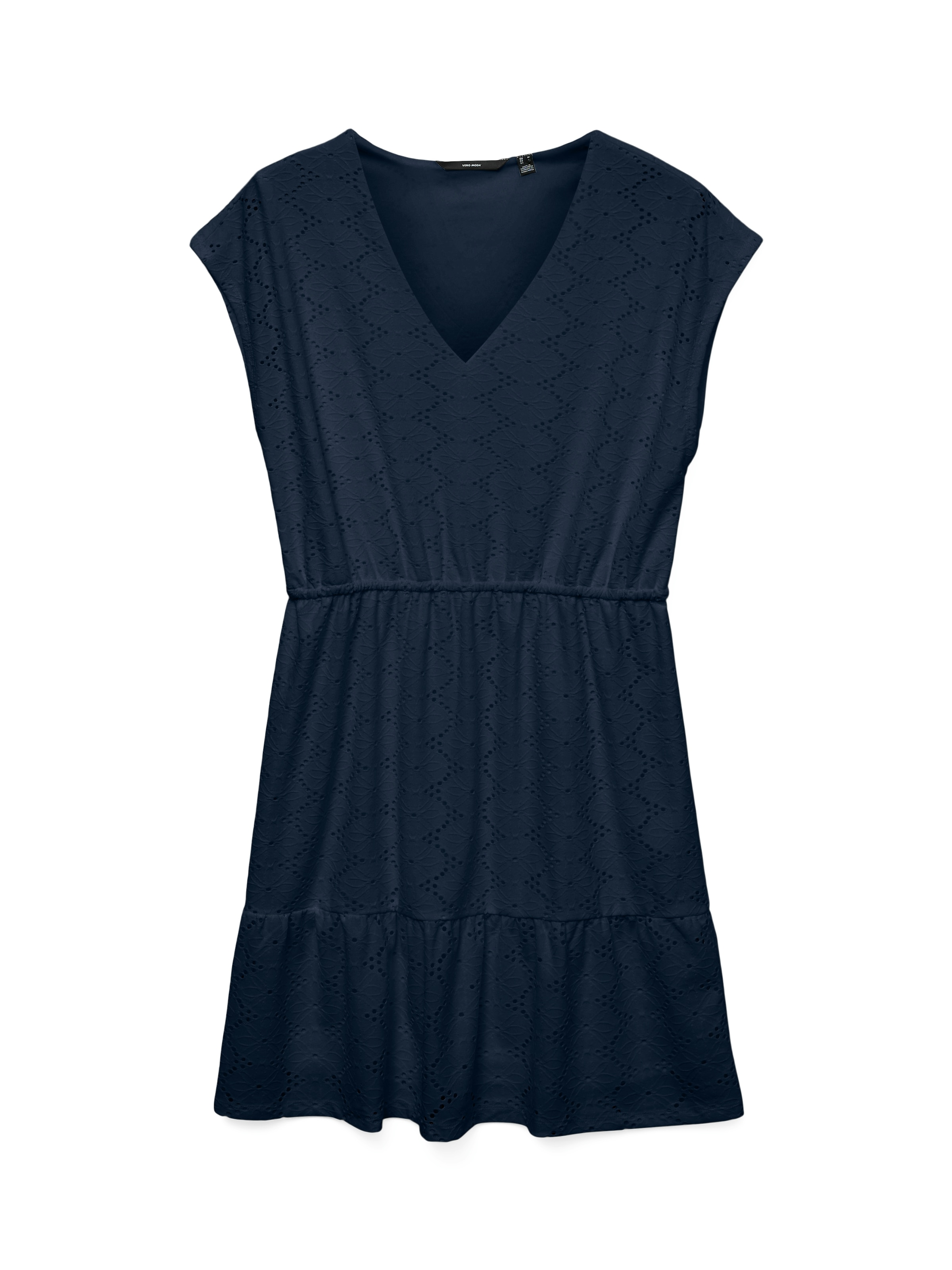 Vero Moda Minikleid "VMKIM CS V-NECK SHORT DRESS JRS GA" günstig online kaufen