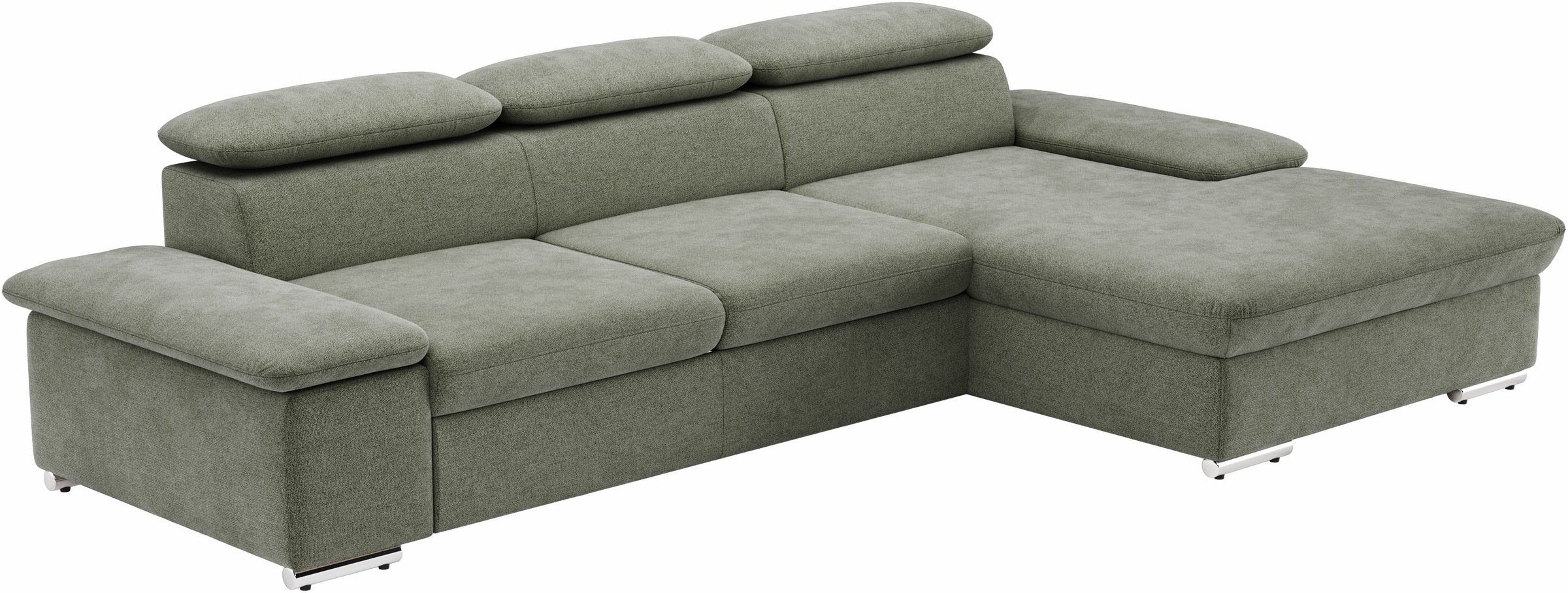 Thumbnail - sit&more Ecksofa "Valantine L-Form, B: 286 cm" mit Arm- & Kopfteilverstellung, optional mit Bettfunktion