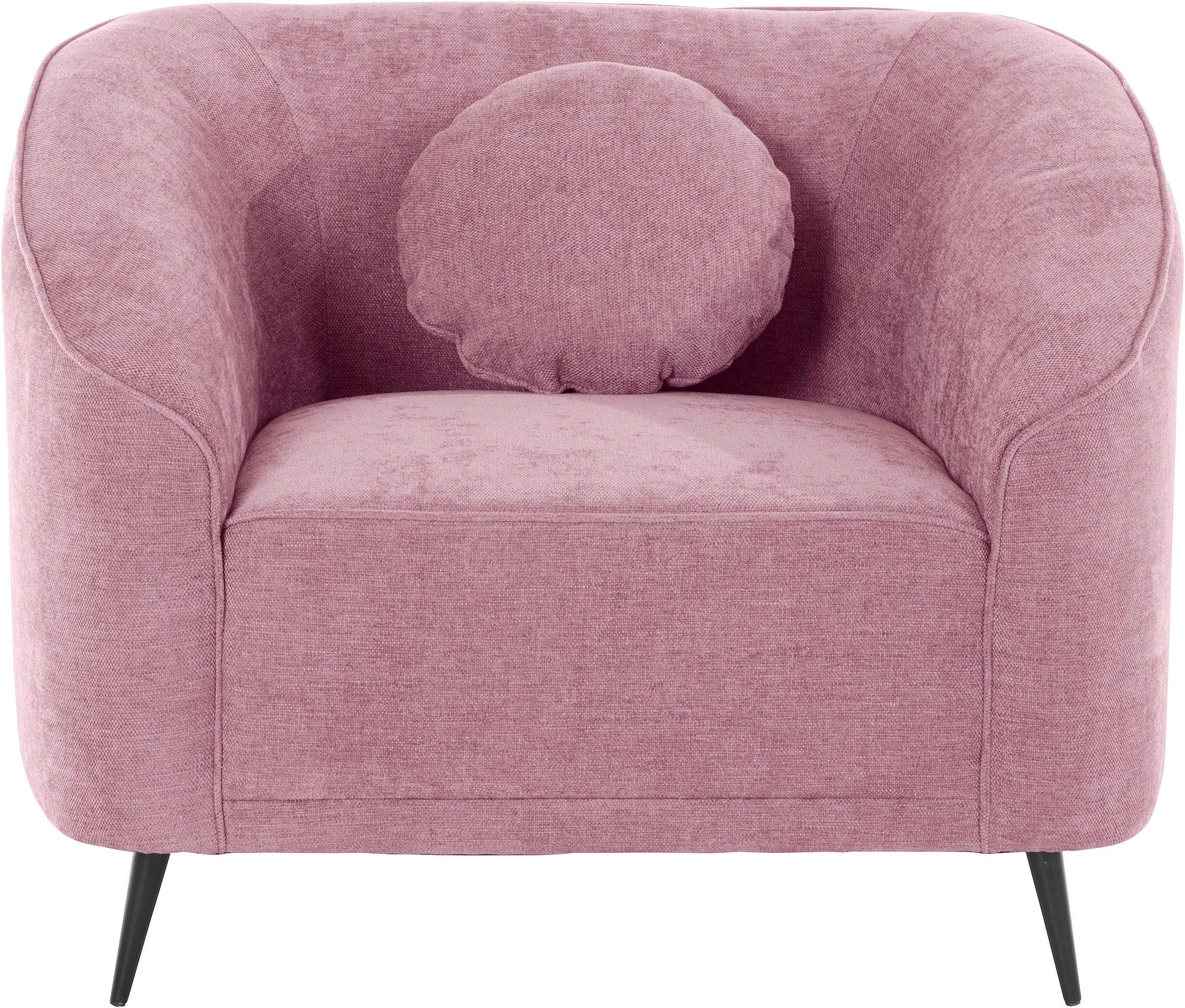 Home affaire Sessel "Ashly" in 3 Bezugsvarianten, Bouclé, Samtoptik und Str günstig online kaufen