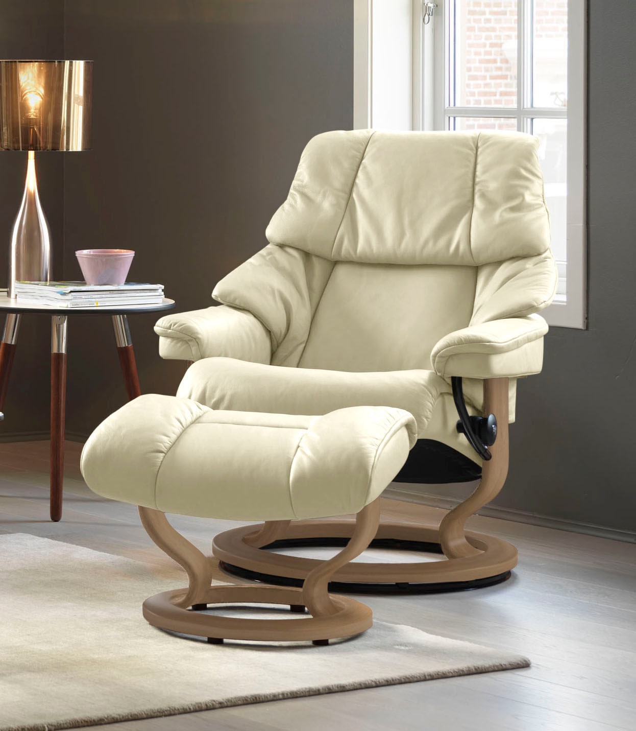 Stressless® Relaxsessel »Reno«, mit & Classic L, Größe Eiche M Base, S, | bestellen BAUR Gestell