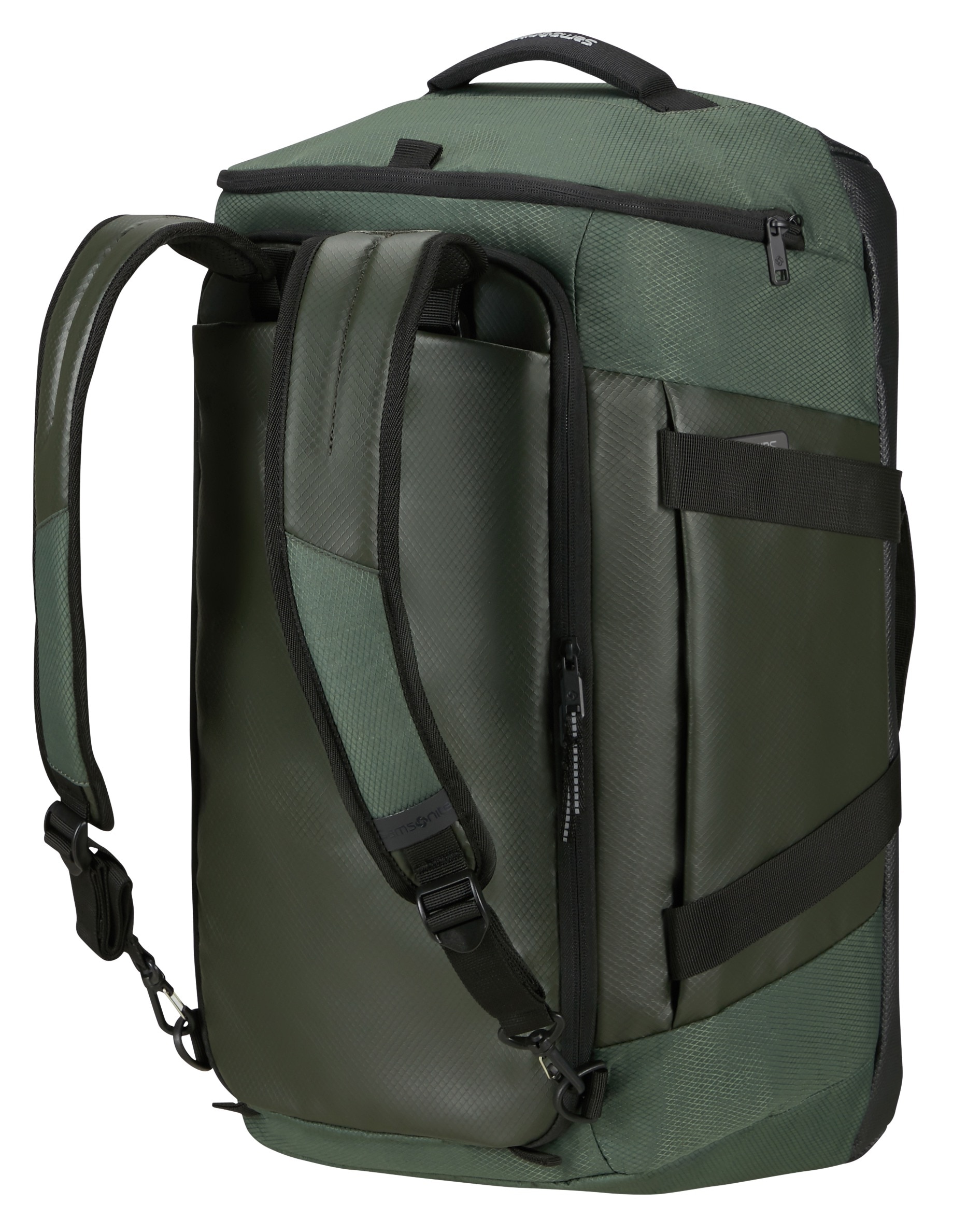 Samsonite Reisetasche »ARMOX«, Duffle S personalisierbar als Rucksack tragbar