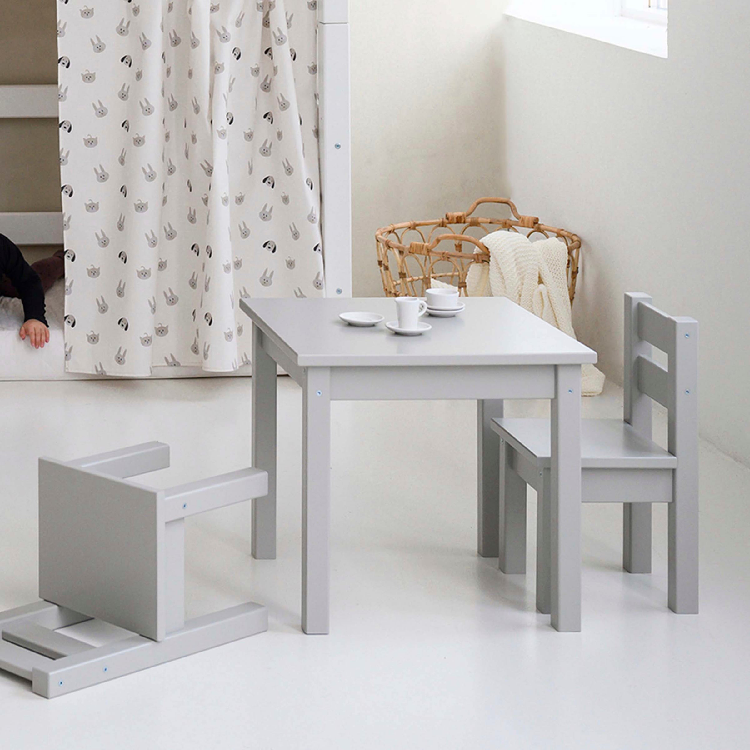 Hoppekids Kindersitzgruppe "MADS Kindersitzgruppe" Set, 1 Tisch, 1 Stuhl, 2 günstig online kaufen