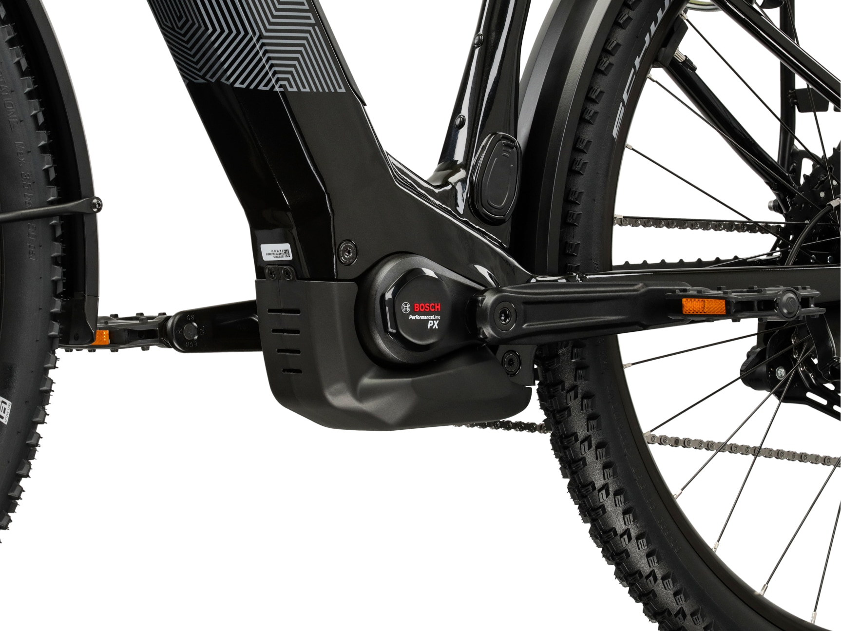 Kross »Influx Hybrid SUV 3.0 21,3Ah / Bosch 800 Wh 29" schwarz 10 Gänge« 10 Gang Shimano CUES U6000 Schaltwerk Kettenschaltung Mittelmotor 250 W BOSCH PERFORMANCE LINE PX 36 V/250 W, Mittelmotor
