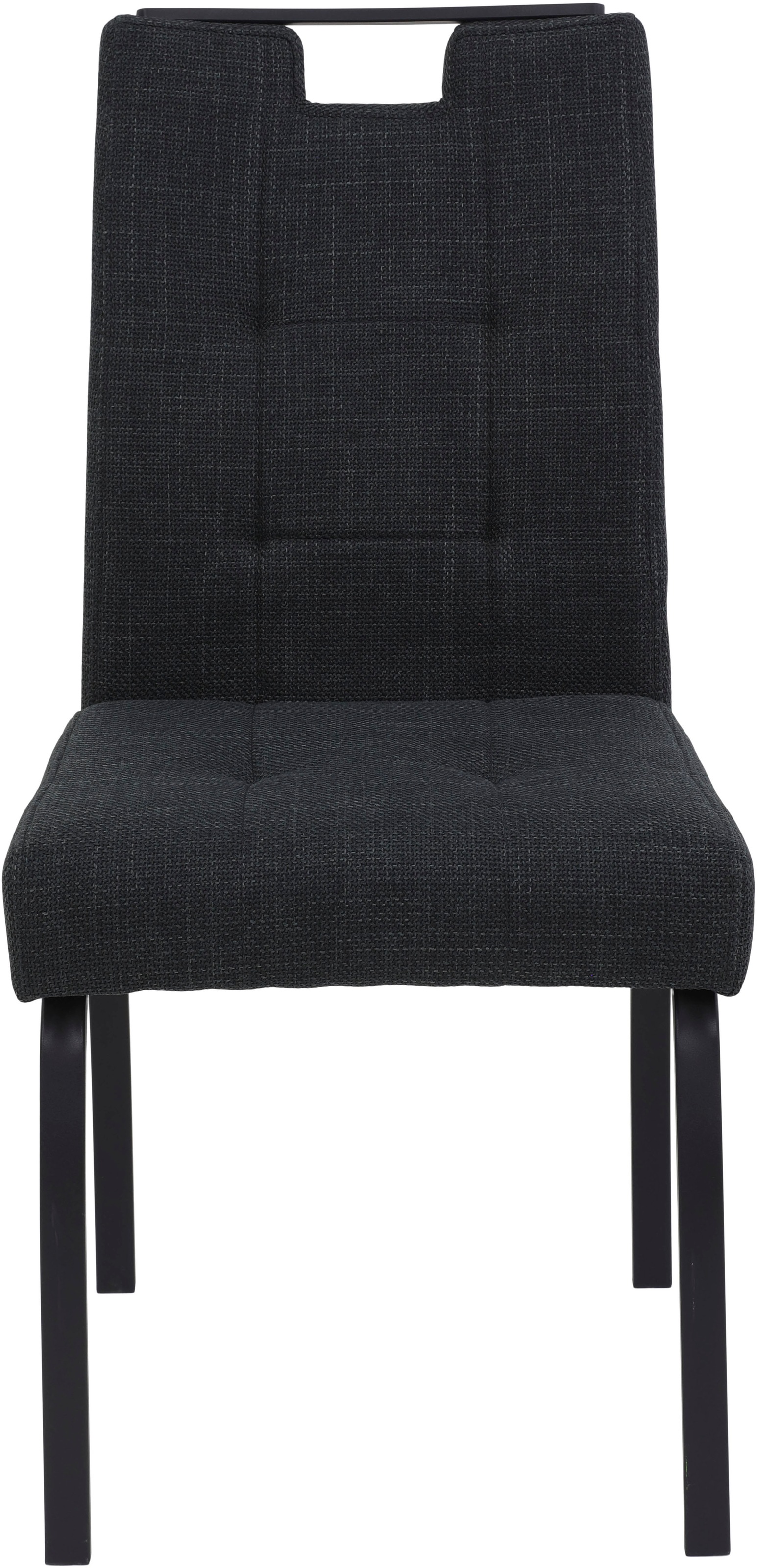 Thumbnail - HELA 4-Fußstuhl "LINZ, Esszimmerstuhl, Komfortstuhl" (Set) 2 Stk.XL-Sitz,elegante Griffleiste,Komfortsitz mit Federkern,...