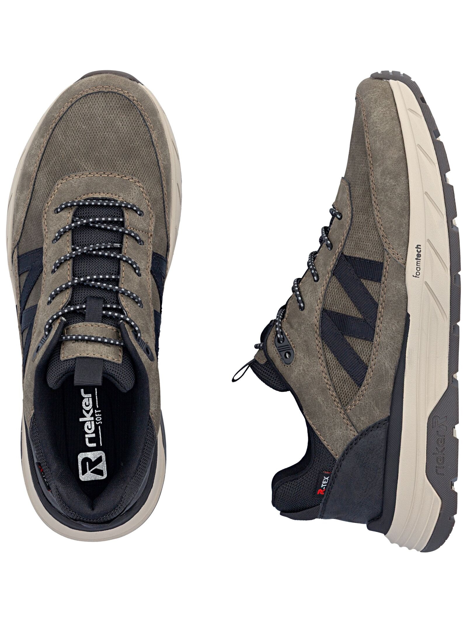 Rieker Sneaker »Rieker Sneaker Lederimitat/Textil«
