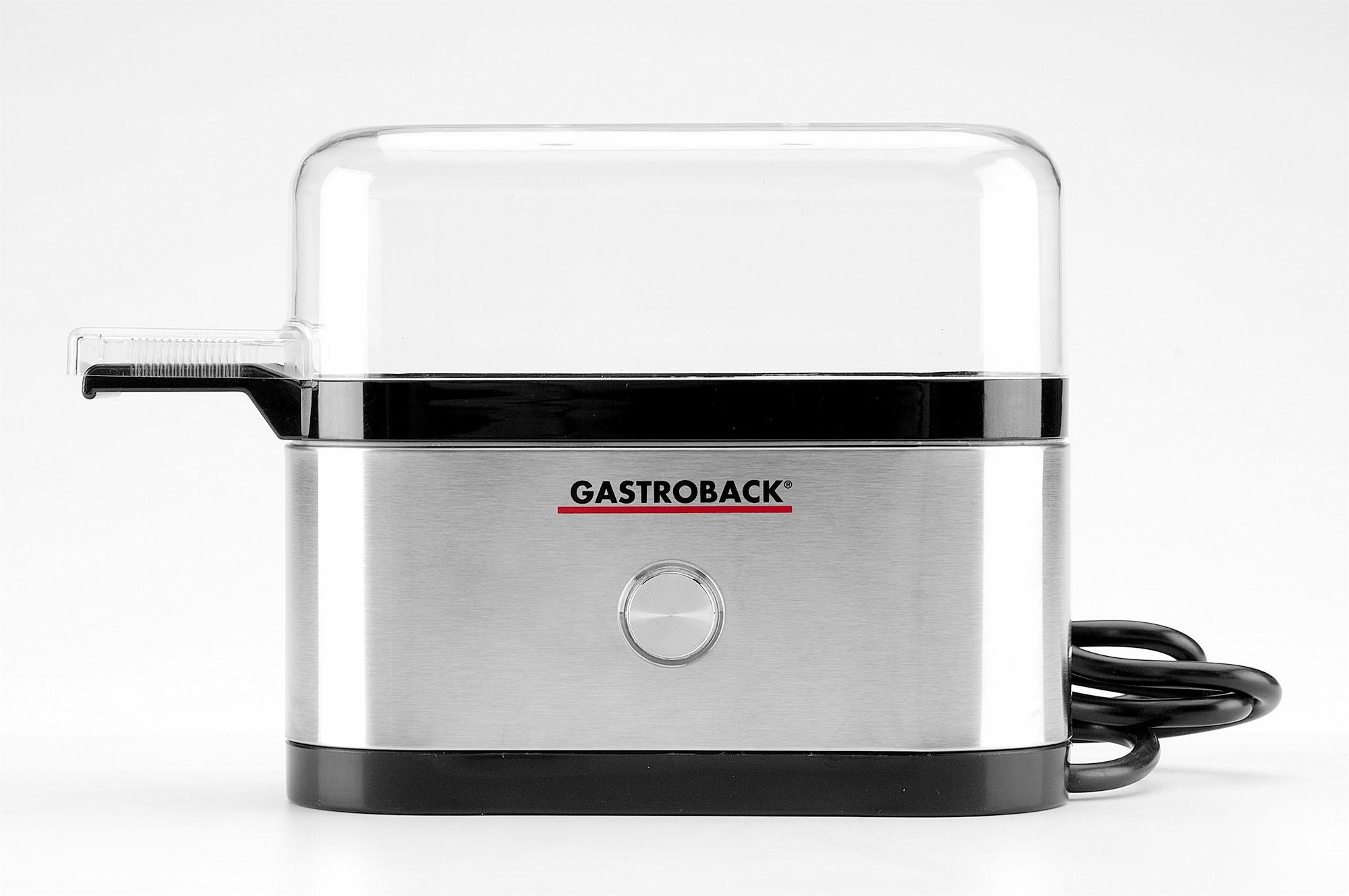 Gastroback Eierkocher »42800 Design Mini«, für 3 St. Eier, 350 W