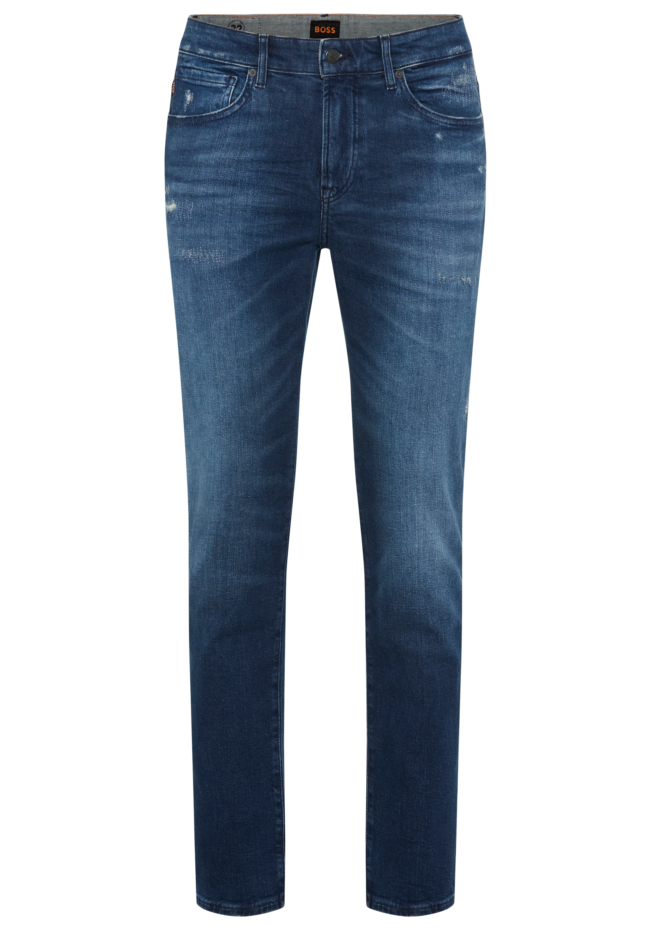 BOSS ORANGE "Re Maine" mittlere Bundhöhe, gerade Passform, authentische Was günstig online kaufen