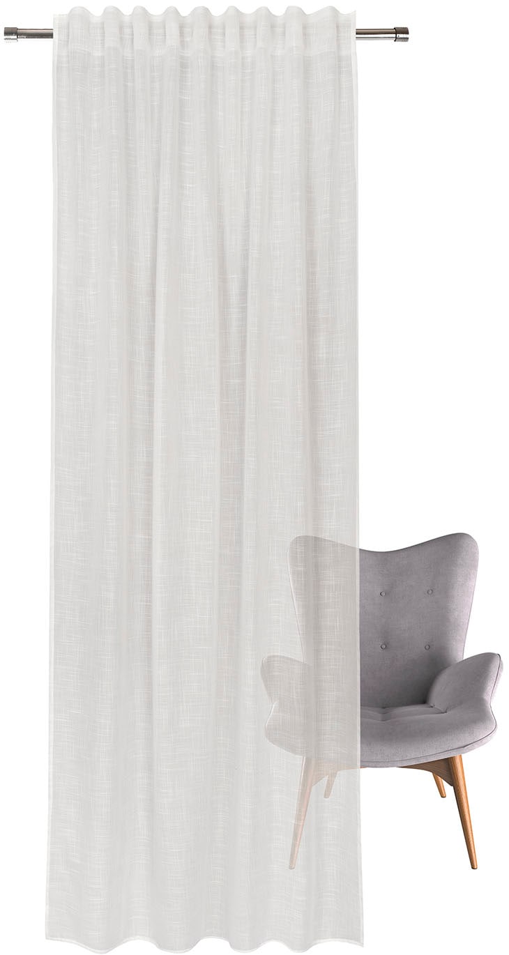 Home Living by Gerster Gardine »Helmine« verdeckte Schlaufen 1 Stk. tlg. SB-Schal "Helmine" mit Kombiband