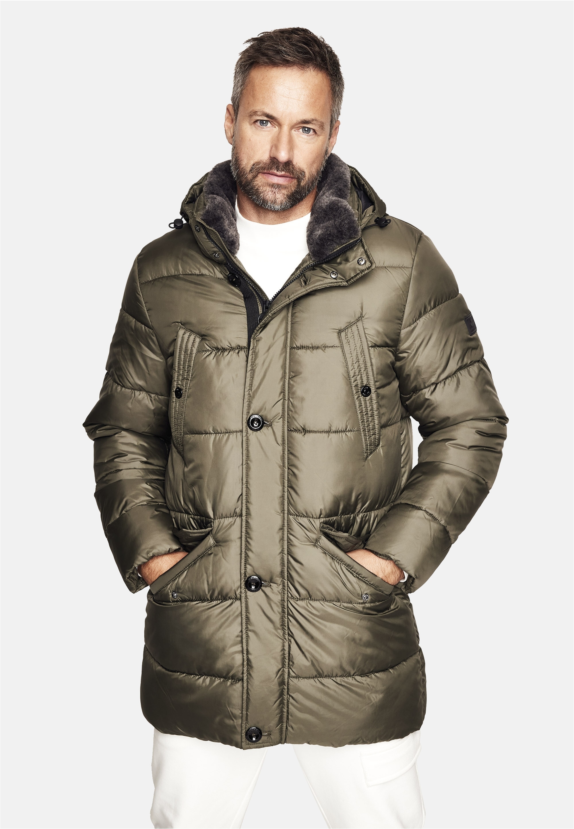 New Canadian Steppjacke su nuimamas Innenkragen