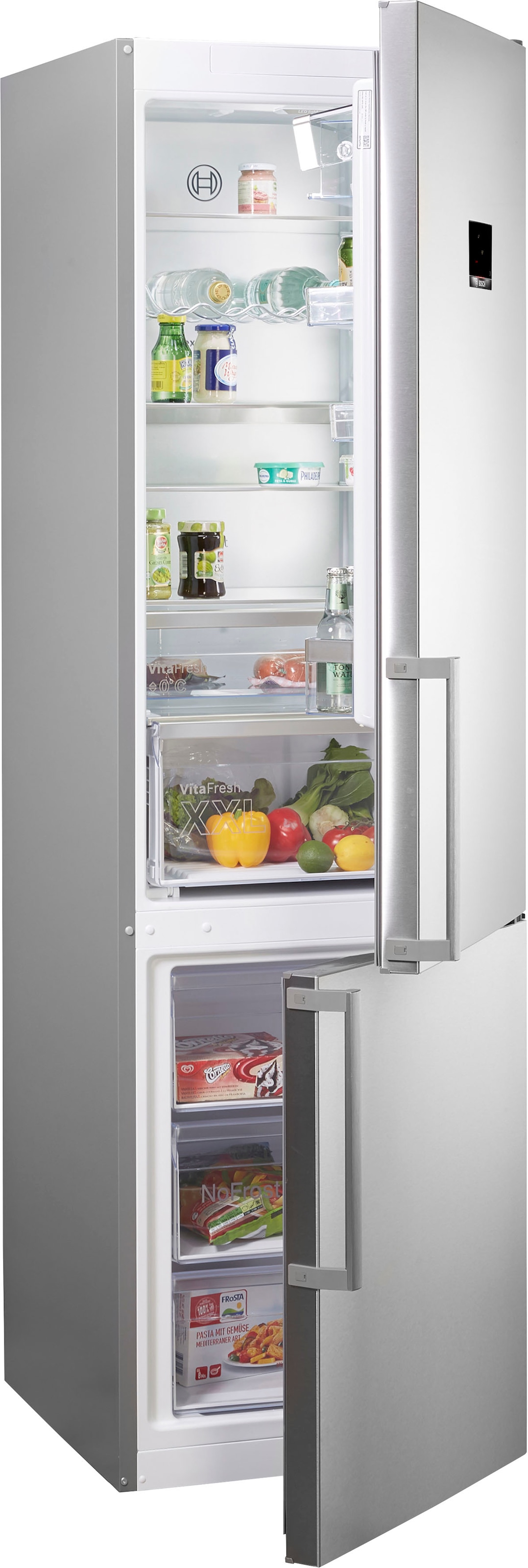 BOSCH Kühl-/Gefrierkombination "KGN39AIBT" 203 cm hoch 60 cm breit günstig online kaufen