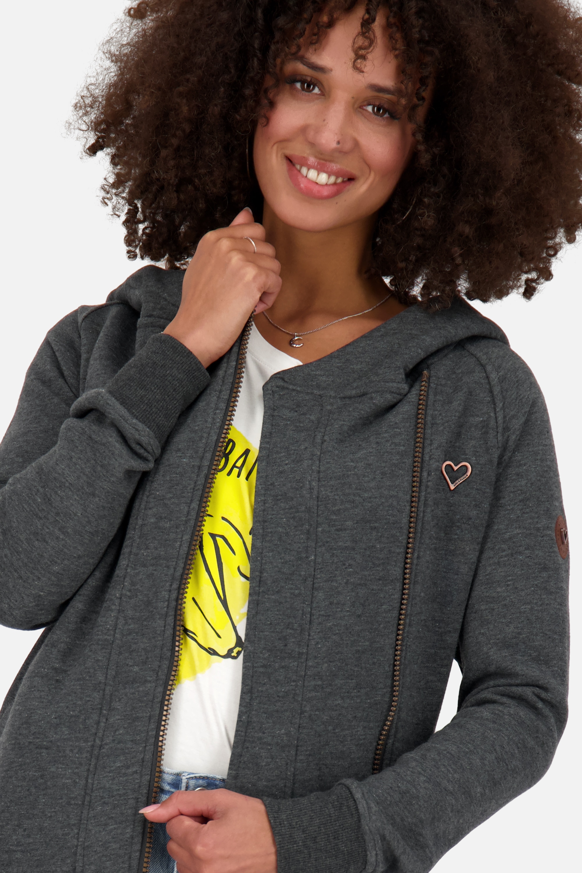 Alife & Kickin Kapuzensweatjacke »Damen MaryAK A«