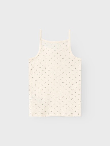 Thumbnail - Name It Unterhemd "NKFSTRAP TOP 2P BUTTERCREAM FLORAL NOOS", 2 Stk.