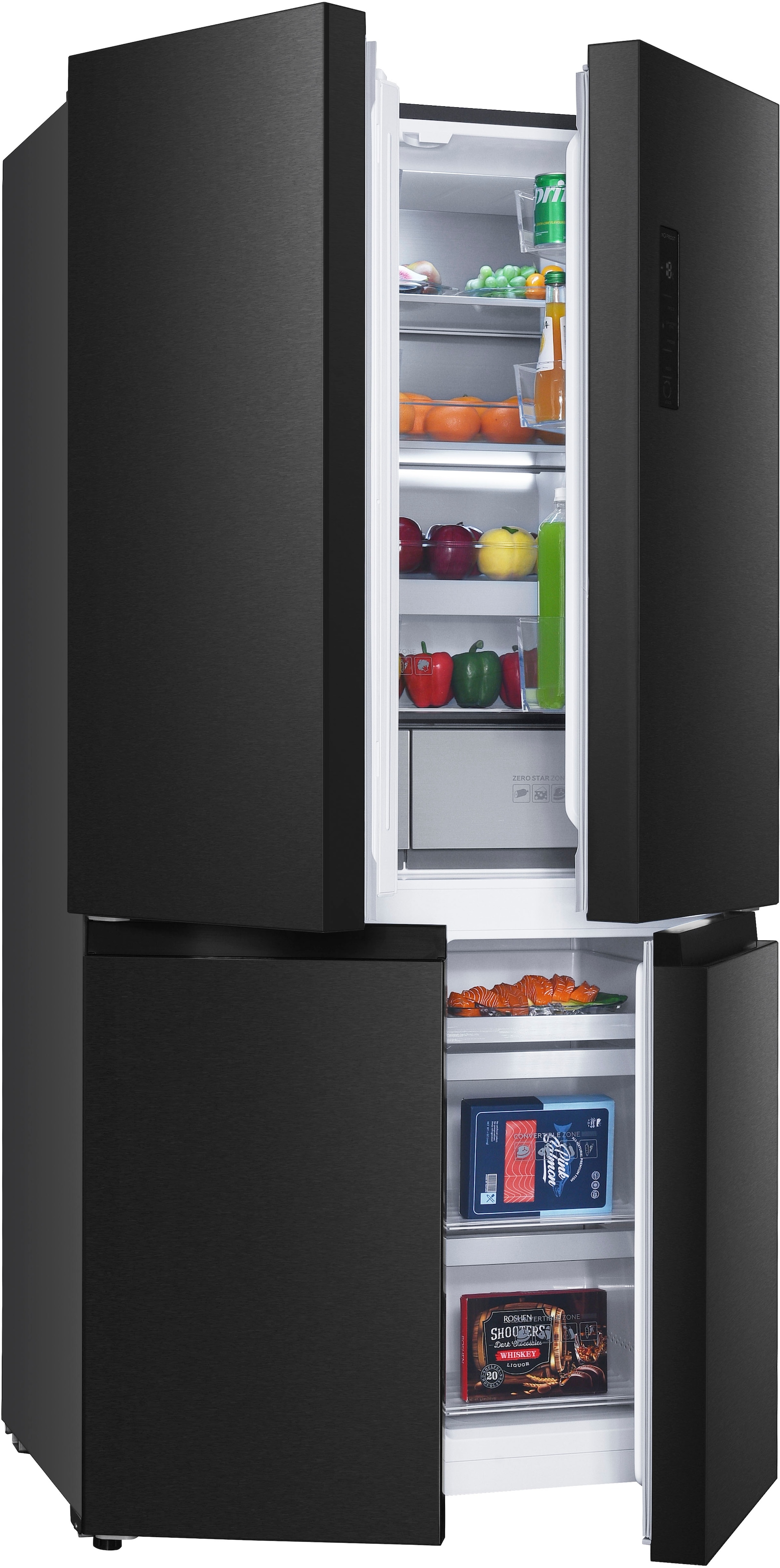 Hanseatic Multi Door "HCDA19090CBI" 190,5 cm hoch 91 cm breit NoFrost, Mult günstig online kaufen