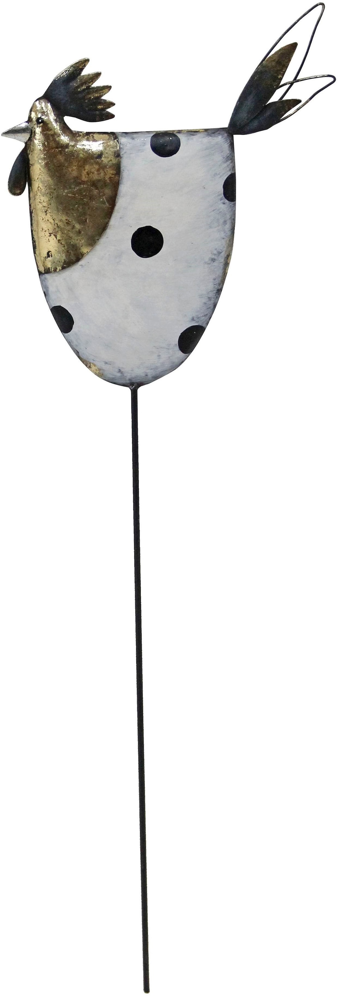 AM Design "Osterdeko "Huhn"" Gartenstecker aus Metall