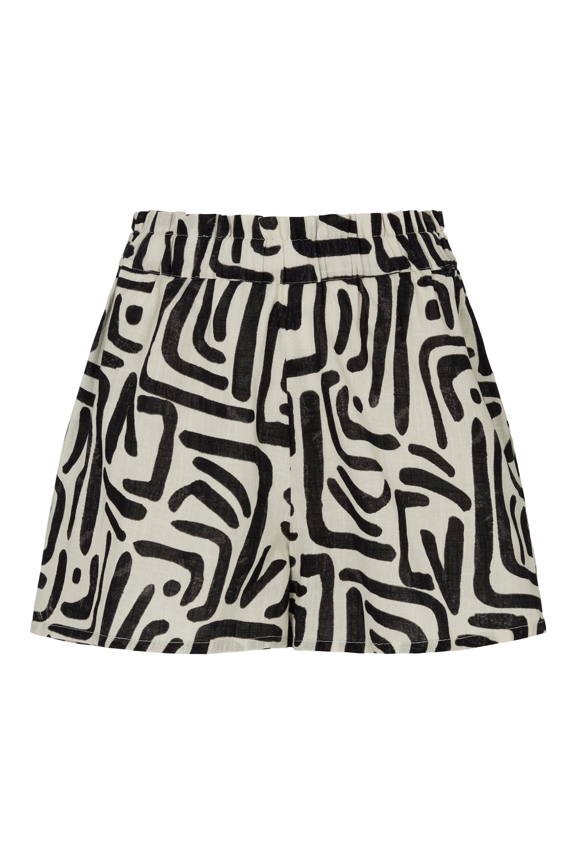 RAFFYA Shorts "Nicola Paperbag Waist Warhol Print Short Damen" günstig online kaufen