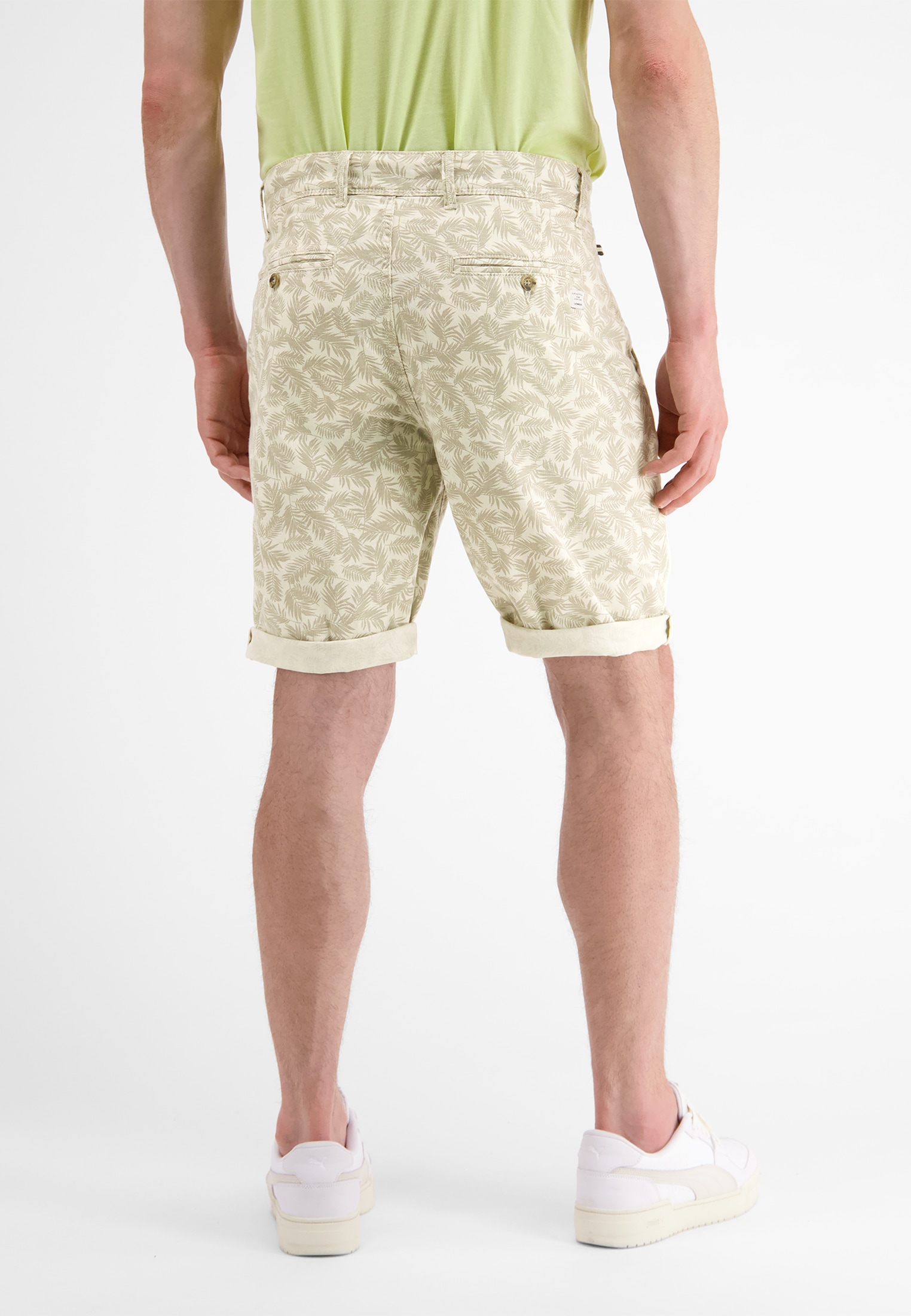 LERROS Chinoshorts »LERROS Chino Bermuda *Leafs*«