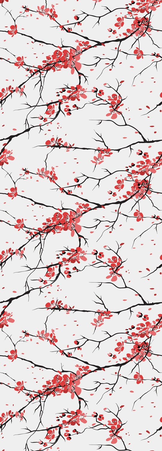 QUEENCE Vinyltapete "Milla", B/L: 0,9mm x 2,5mm, Rollen:, weiß, Tapeten, 90x250cm, selbstklebend, kinderleichte Anbringung,, Sticker