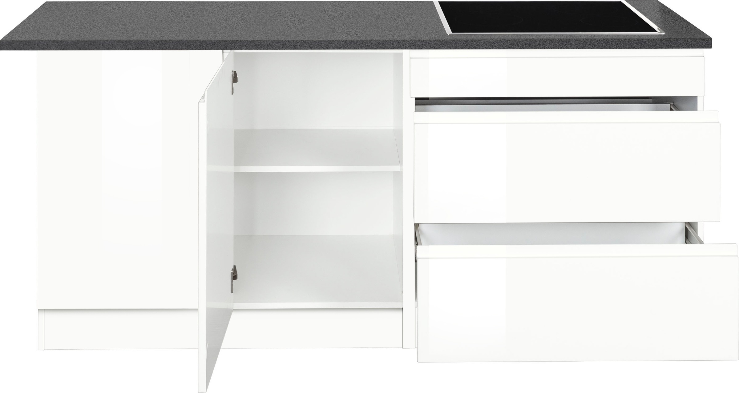 HELD MÖBEL Winkelküche »Virginia«, Stellbreite 290/190 cm cm, wahlweise mit Induktion