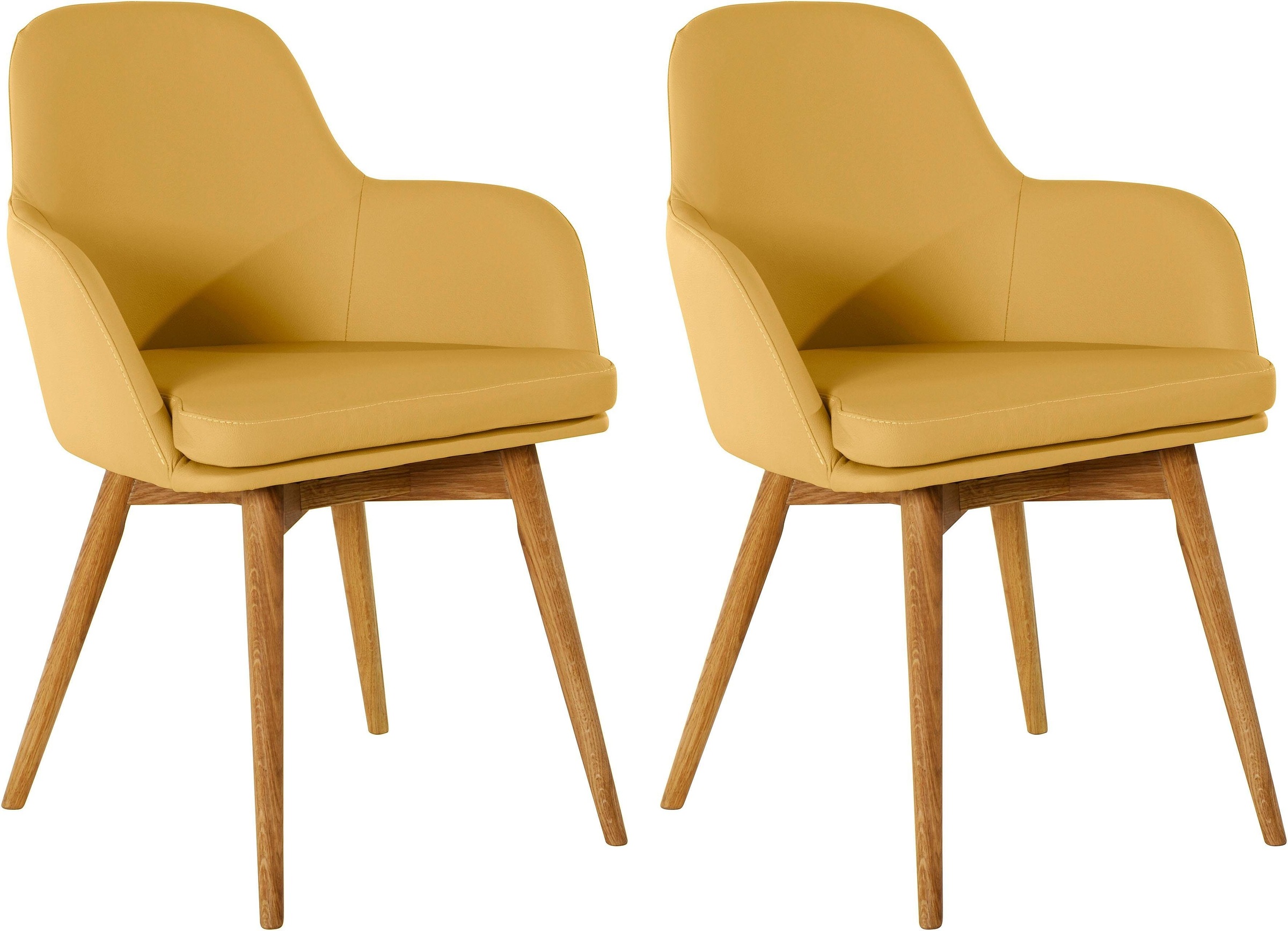 Home affaire Armlehnstuhl "Livry" (Set) 2 Stk.Polsterstuhl, Schalenstuhl günstig online kaufen