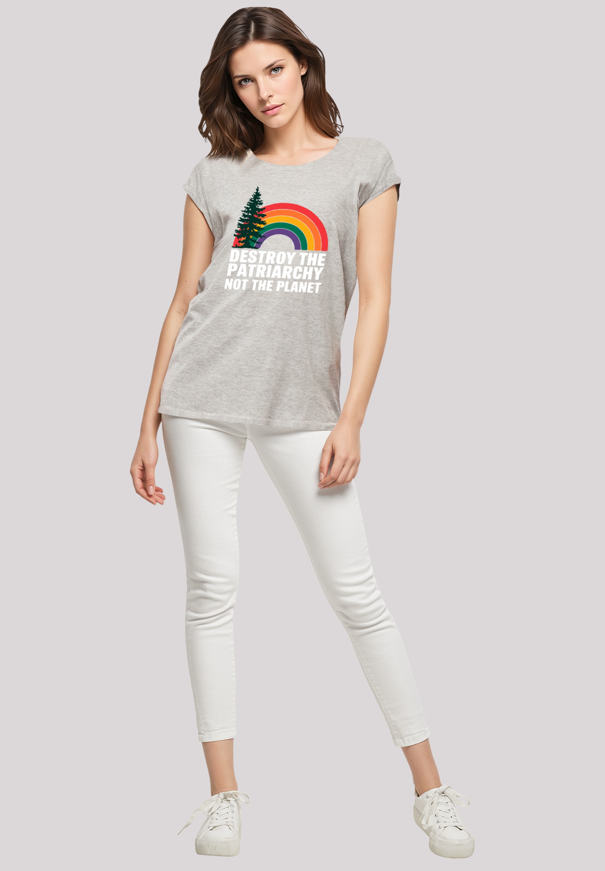 F4NT4STIC T-Shirt »Internationaler Frauentag Feminismus und Umwelt« Premium Qualität