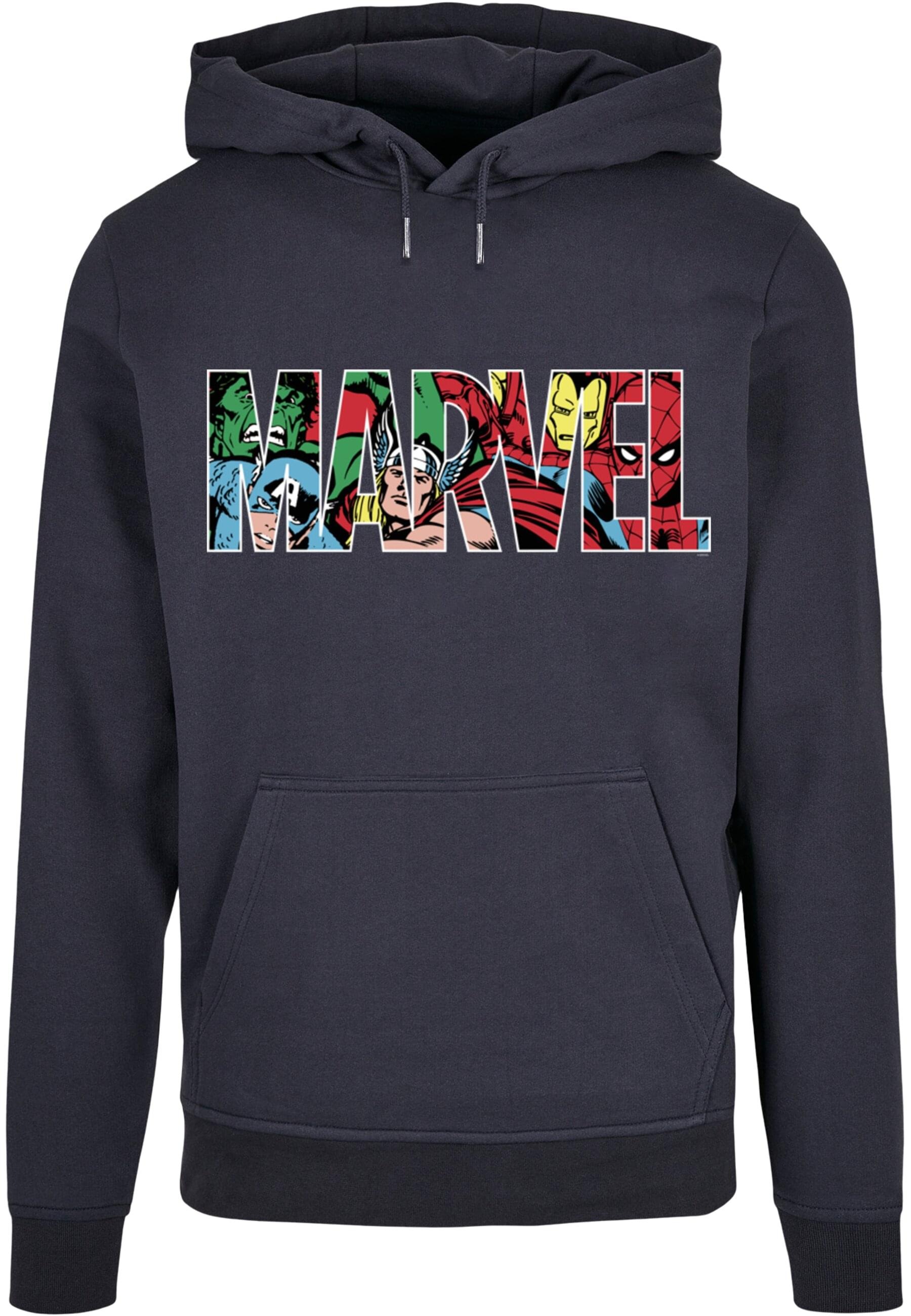 ABSOLUTE CULT Kapuzensweatshirt "ABSOLUTE CULT Herren Marvel Logo Character günstig online kaufen