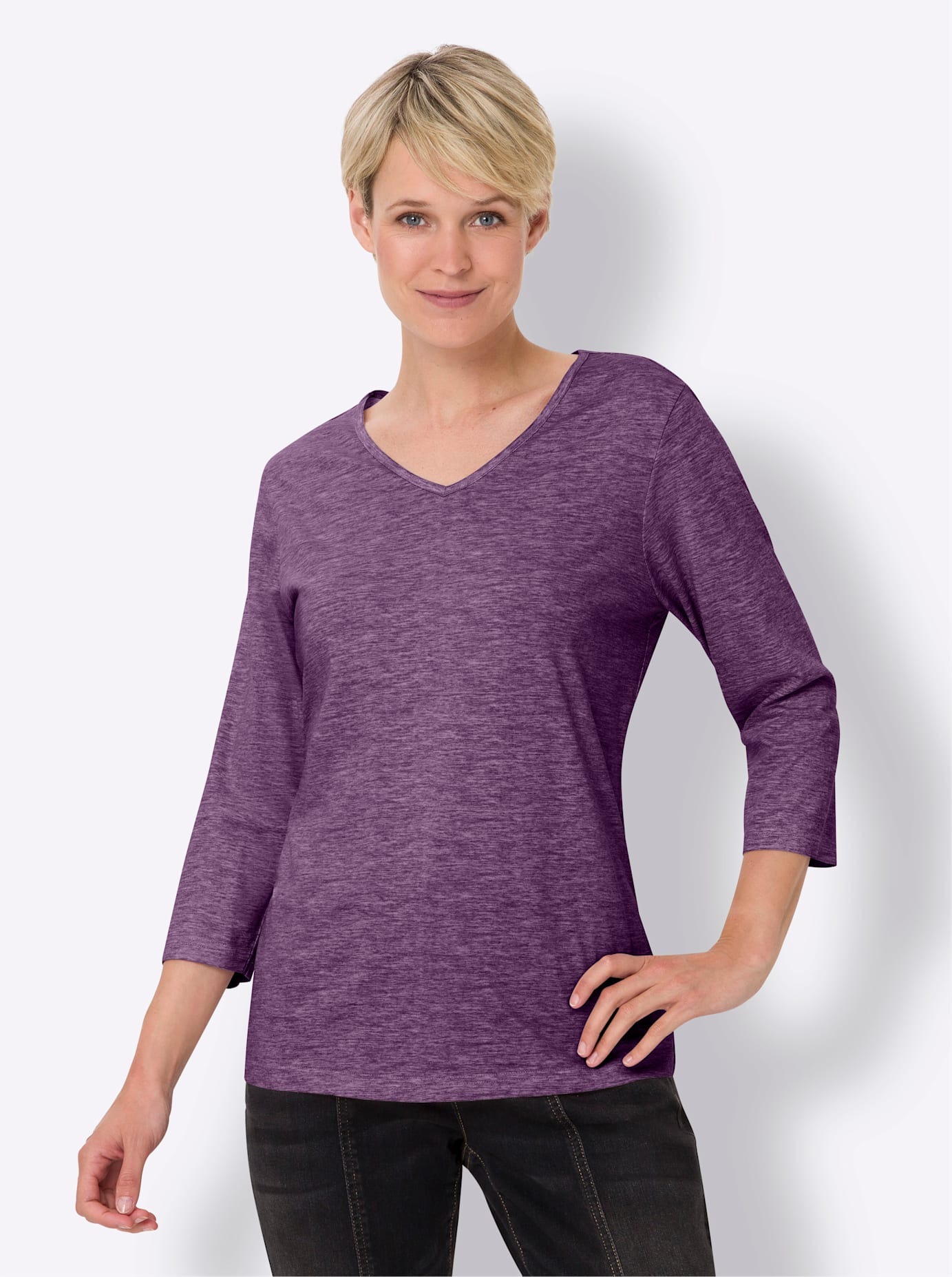 Classic Basics 3/4-Arm-Shirt "Shirt" 1 Stk. günstig online kaufen