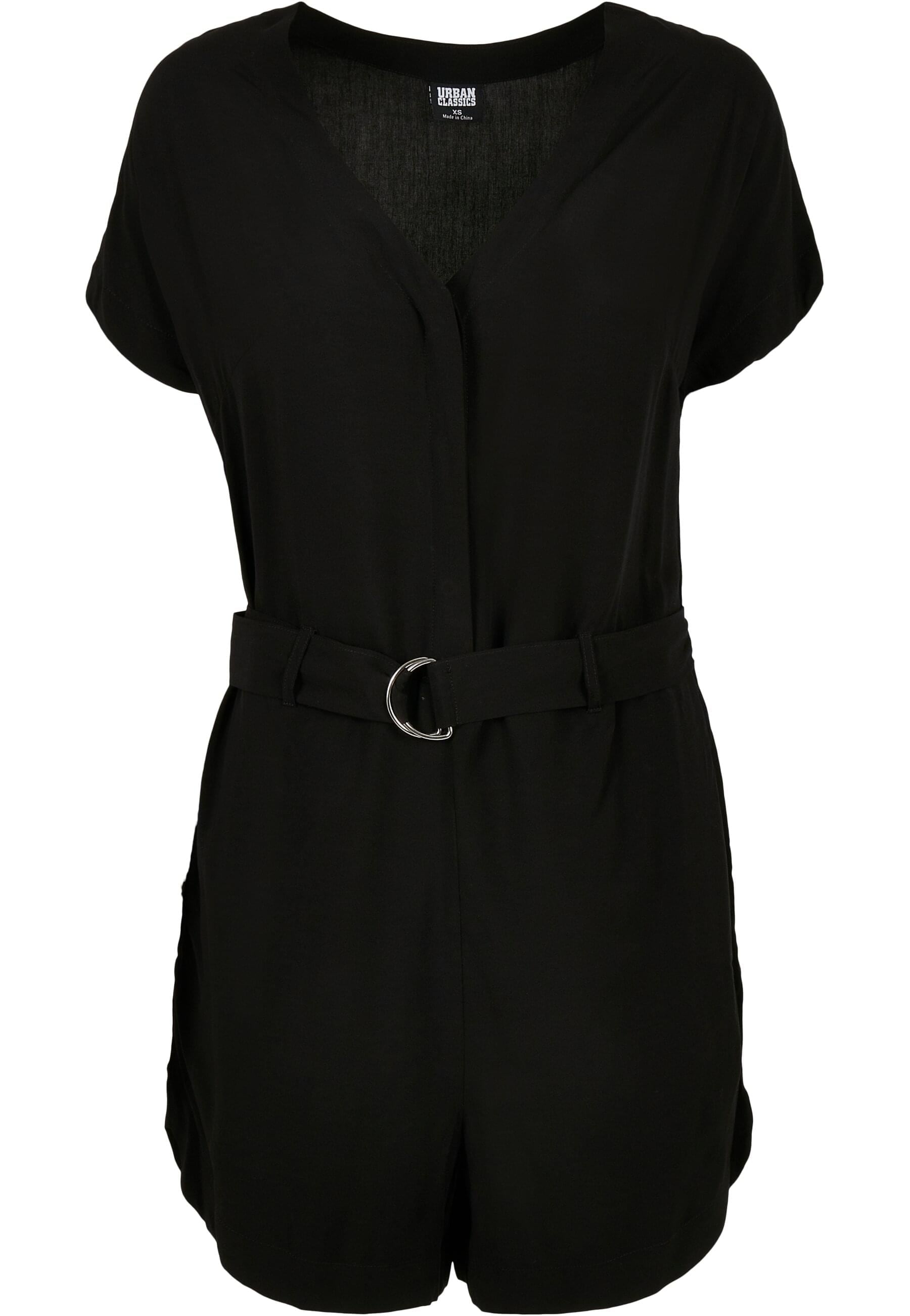 URBAN CLASSICS Jumpsuit "Urban Classics Damen Ladies Short Viscose Belt Jum günstig online kaufen