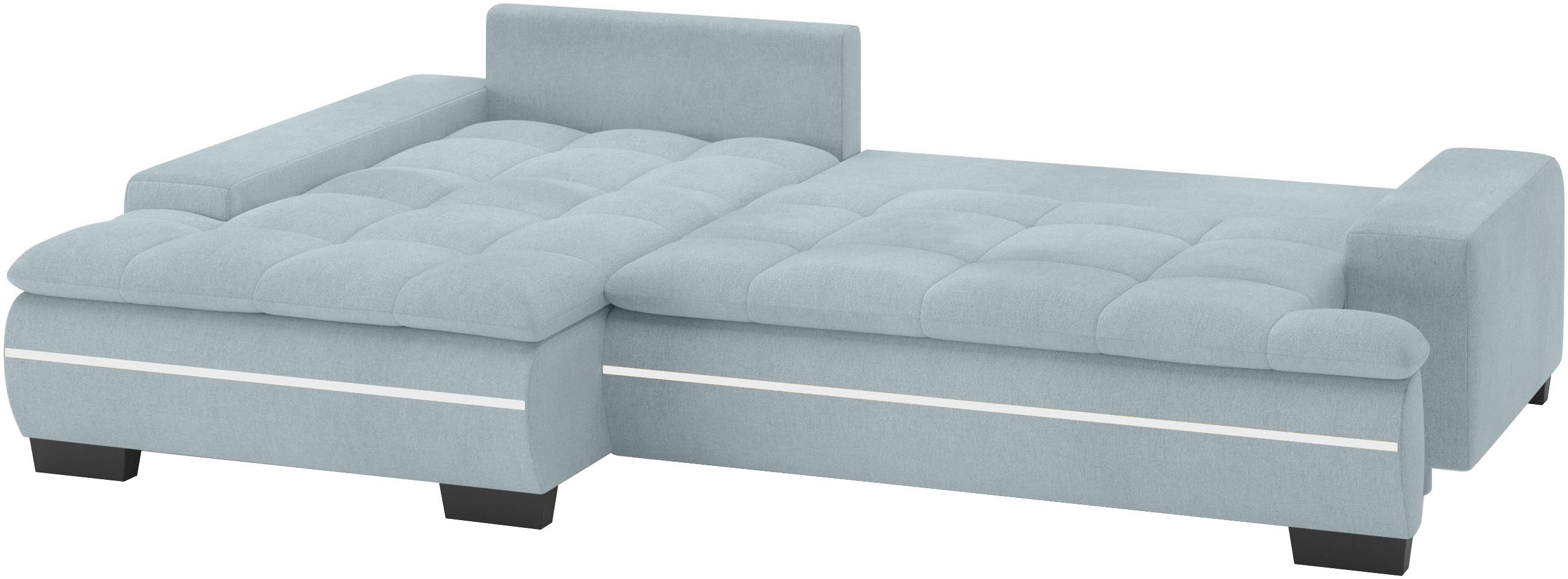 Thumbnail - Mr. Couch Ecksofa "Haiti II, L-Form", RGB-LED Beleuchtung, Kaltschaum, wahlweise mit Bett, Bettkasten