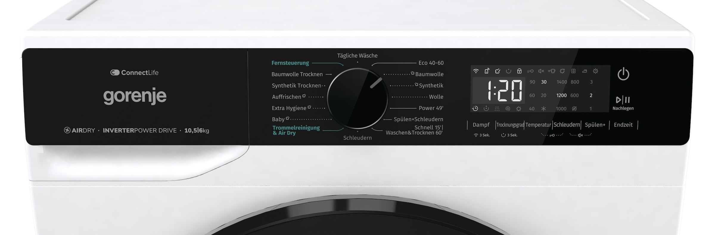 GORENJE Waschtrockner »WD2PA1X64ADW/DE«, Energieklasse A-20%