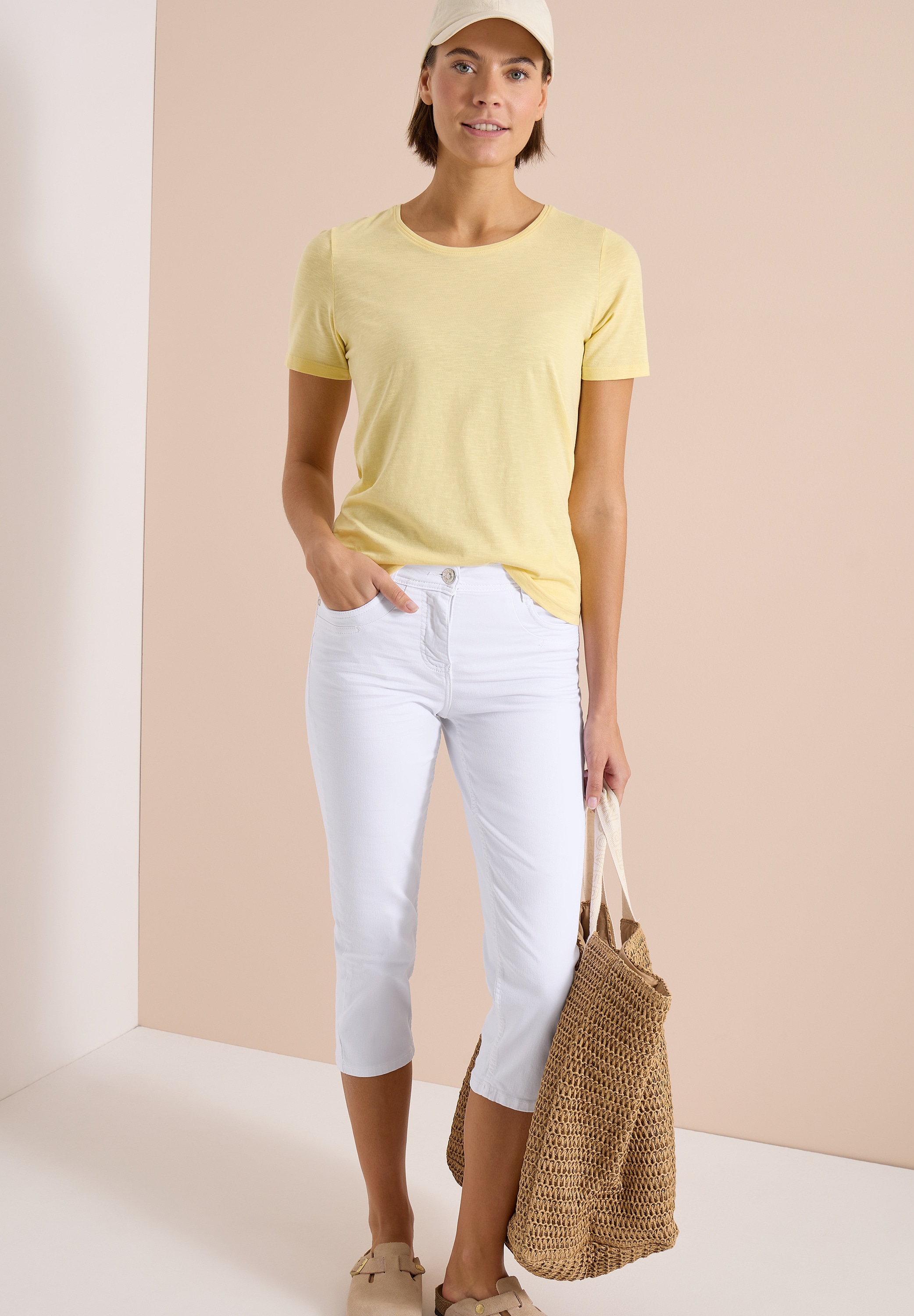 Cecil Caprijeans »Style Toronto« 3/4 Capri- Jeans im Slim Fit