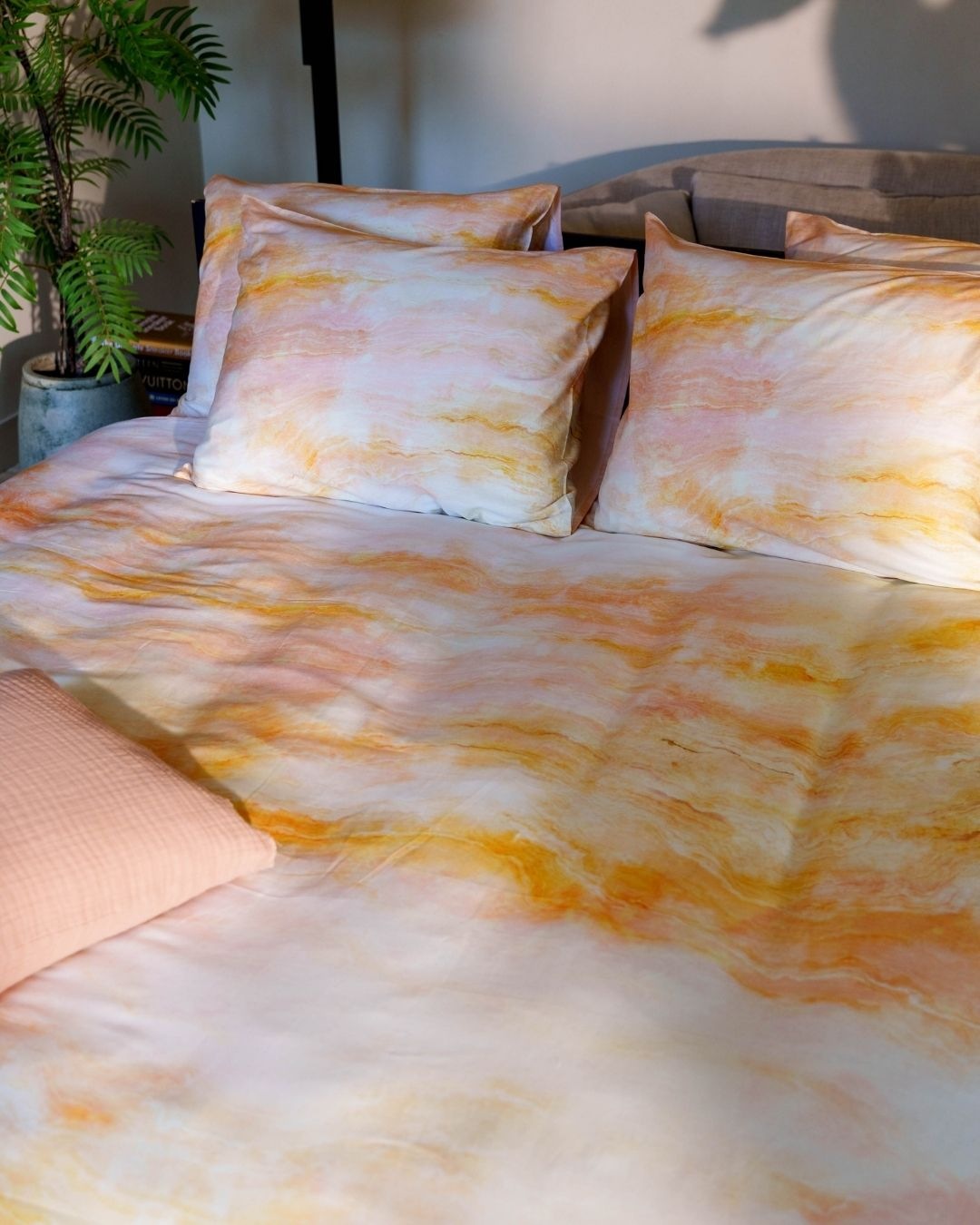 kayori Bettwäsche "Echi" 2 Stk. 100% reiner Bio-Baumwoll-Satin günstig online kaufen