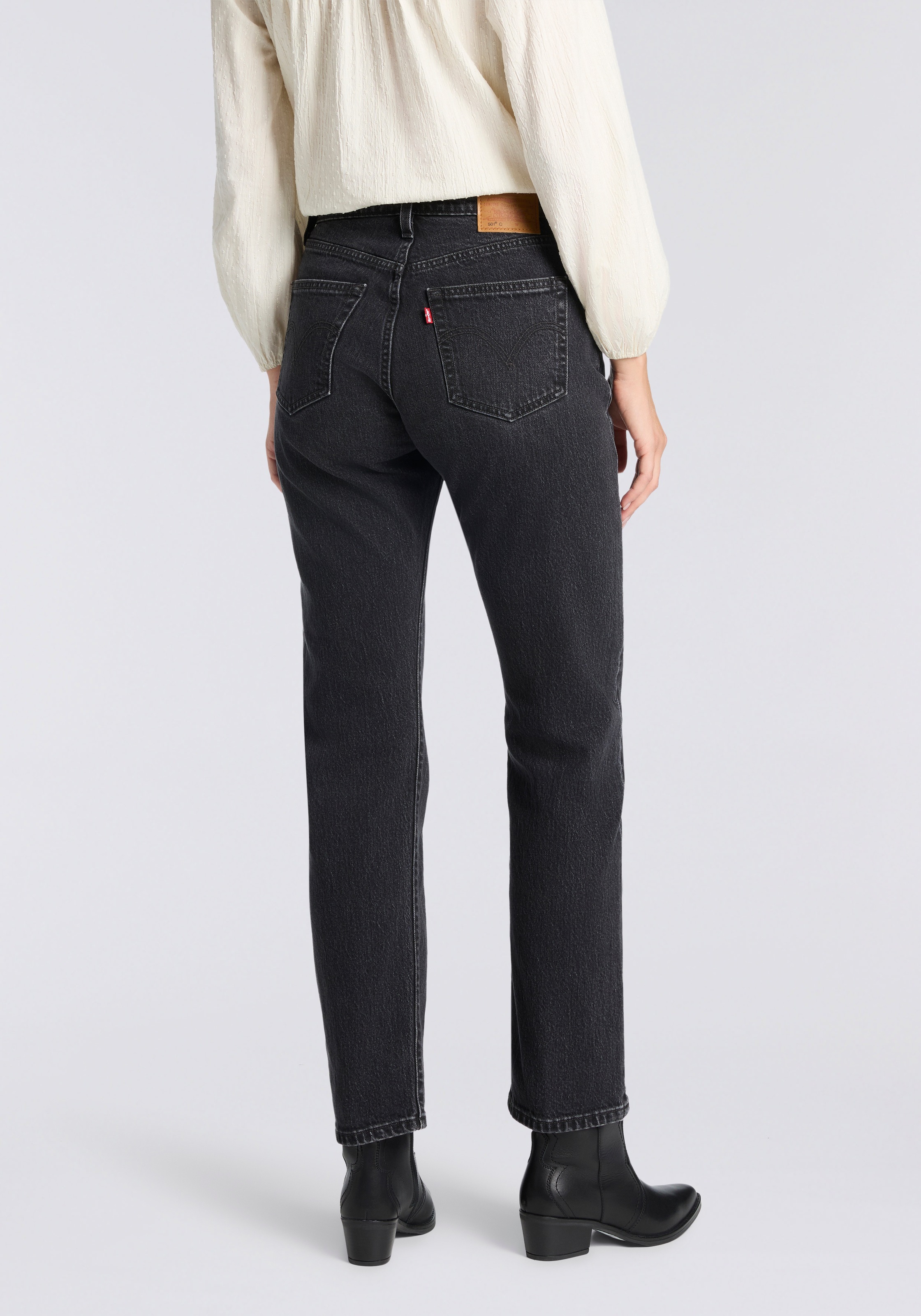 Thumbnail - Levis Stretch-Jeans "LV Jeans 501 CURVE BLACKS" mit gerader Beinform