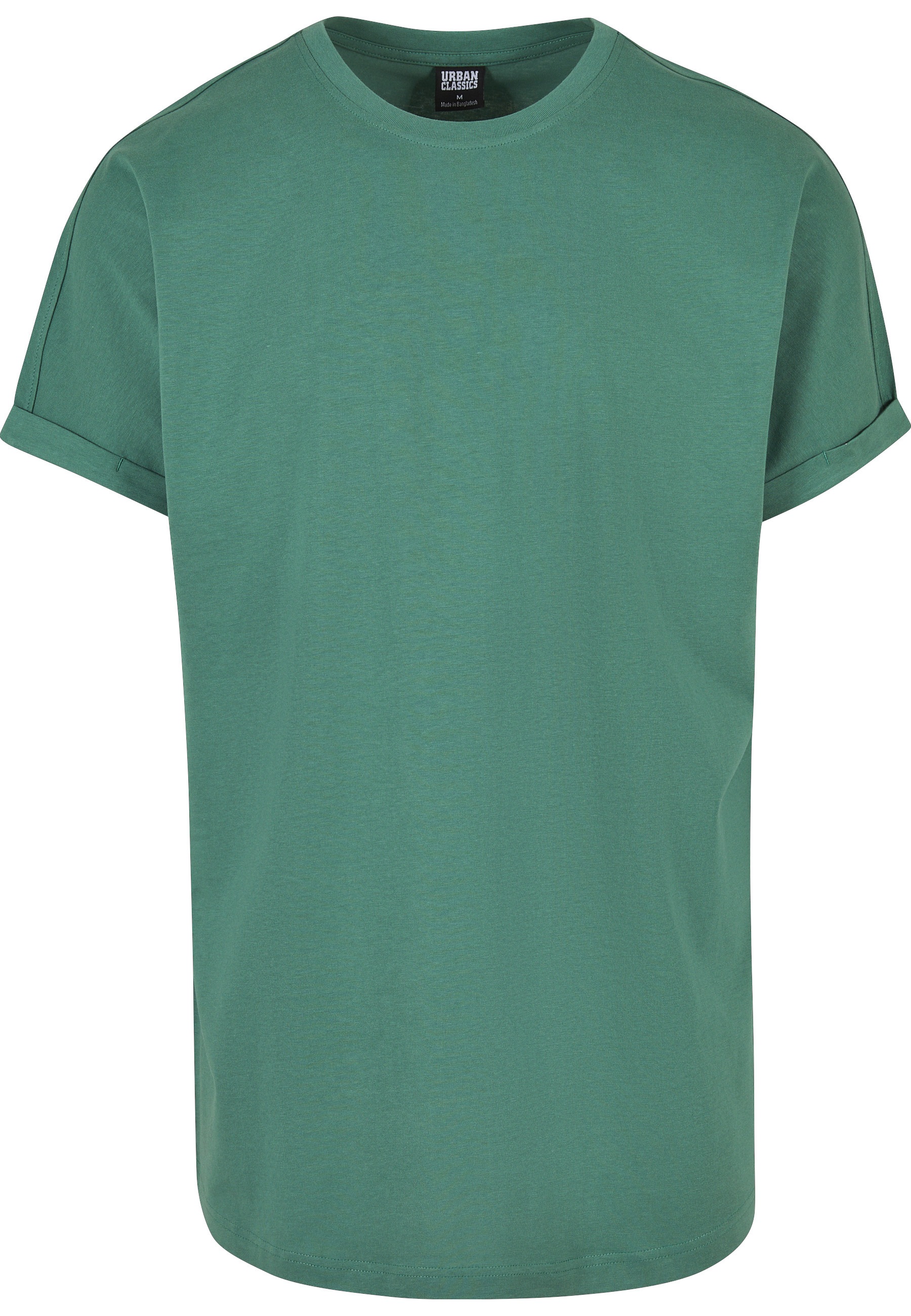 URBAN CLASSICS T-Shirt "Urban Classics Herren Long Shaped Turnup Tee" 1 Stk.