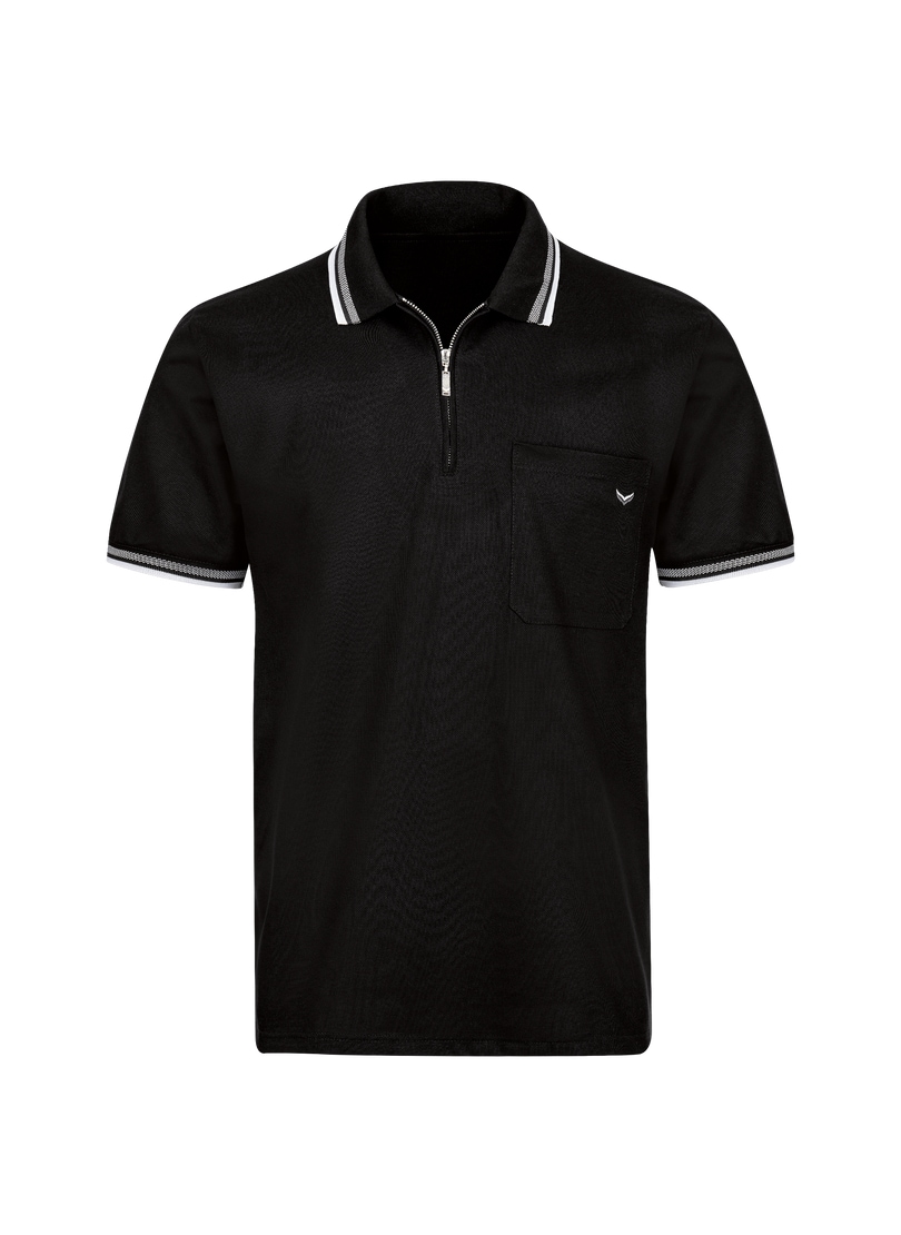 Trigema Poloshirt »TRIGEMA Poloshirt mit Reißverschluss«, (1 tlg.)
