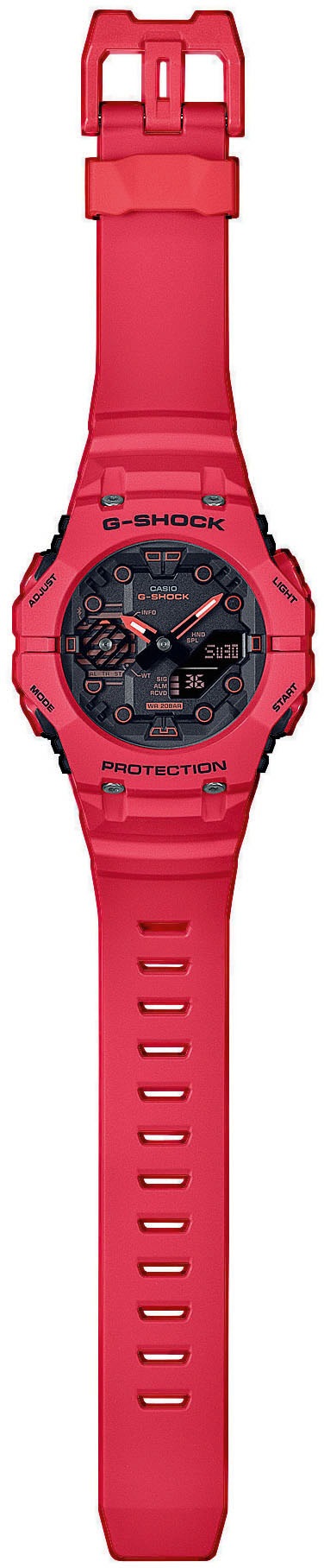 CASIO G-SHOCK Smartwatch »GA-B001-4AER«, (Armbanduhr, Herrenuhr, Bluetooth, Stoppfunktion, Weltzeit)