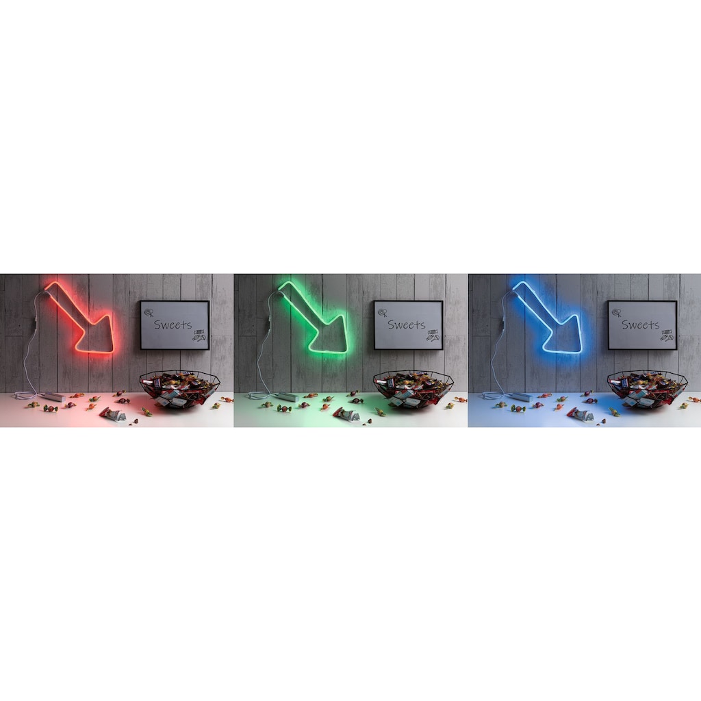 Paulmann LED Stripe »Neon Colorflex USB Strip 1m 5W RGB mit USB-Anschluss«, 1 St.-flammig