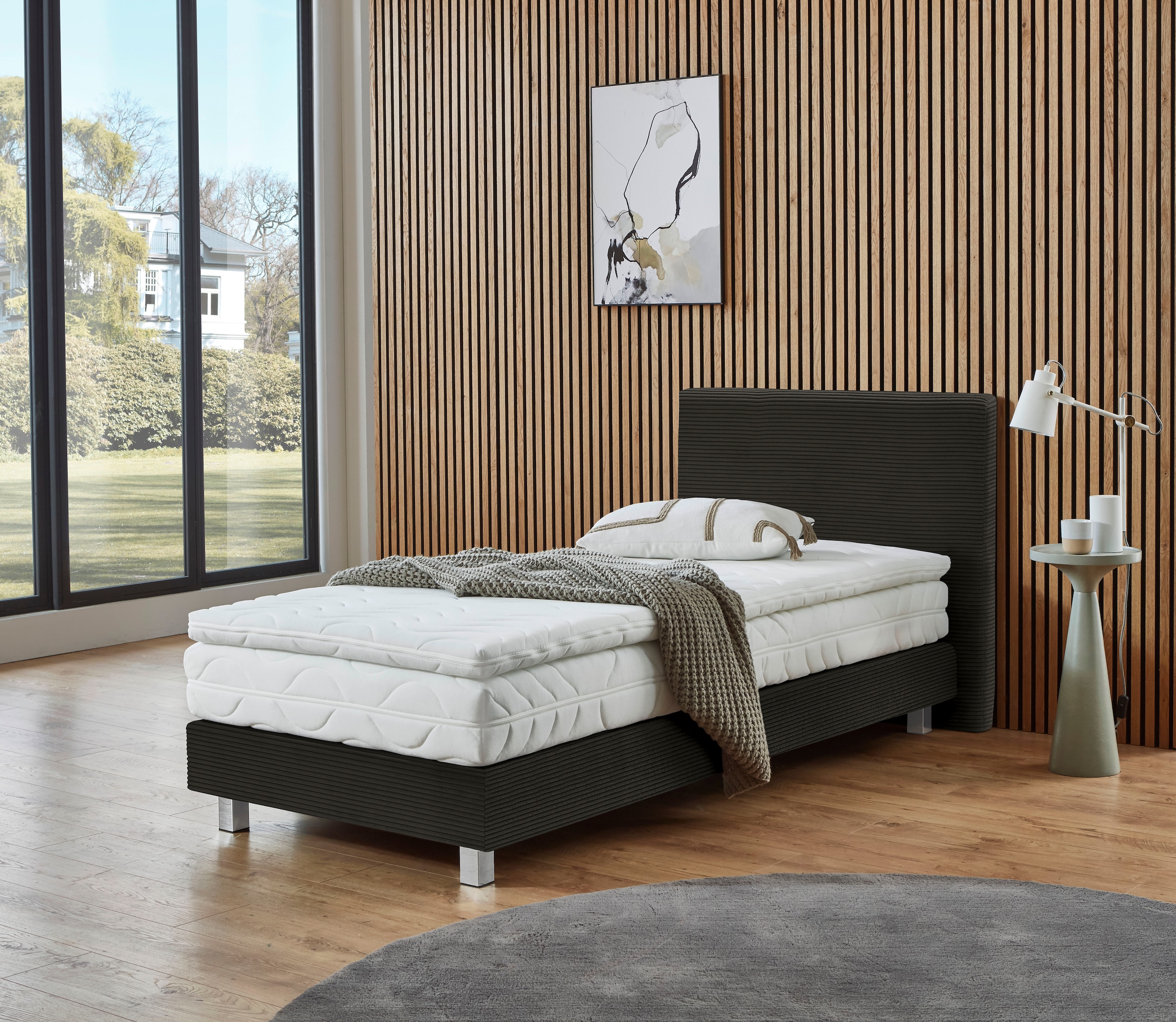 Westfalia Schlafkomfort Boxbett »Kiss, wahlweise mit Topper in verschiedenen Härtegraden erhältlich«