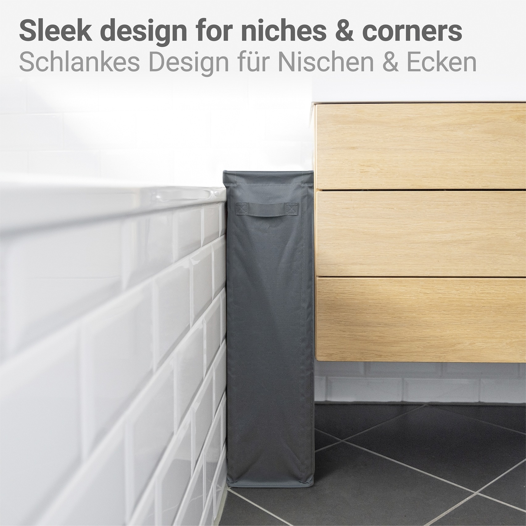 WENKO Wäschetasche »Slim«