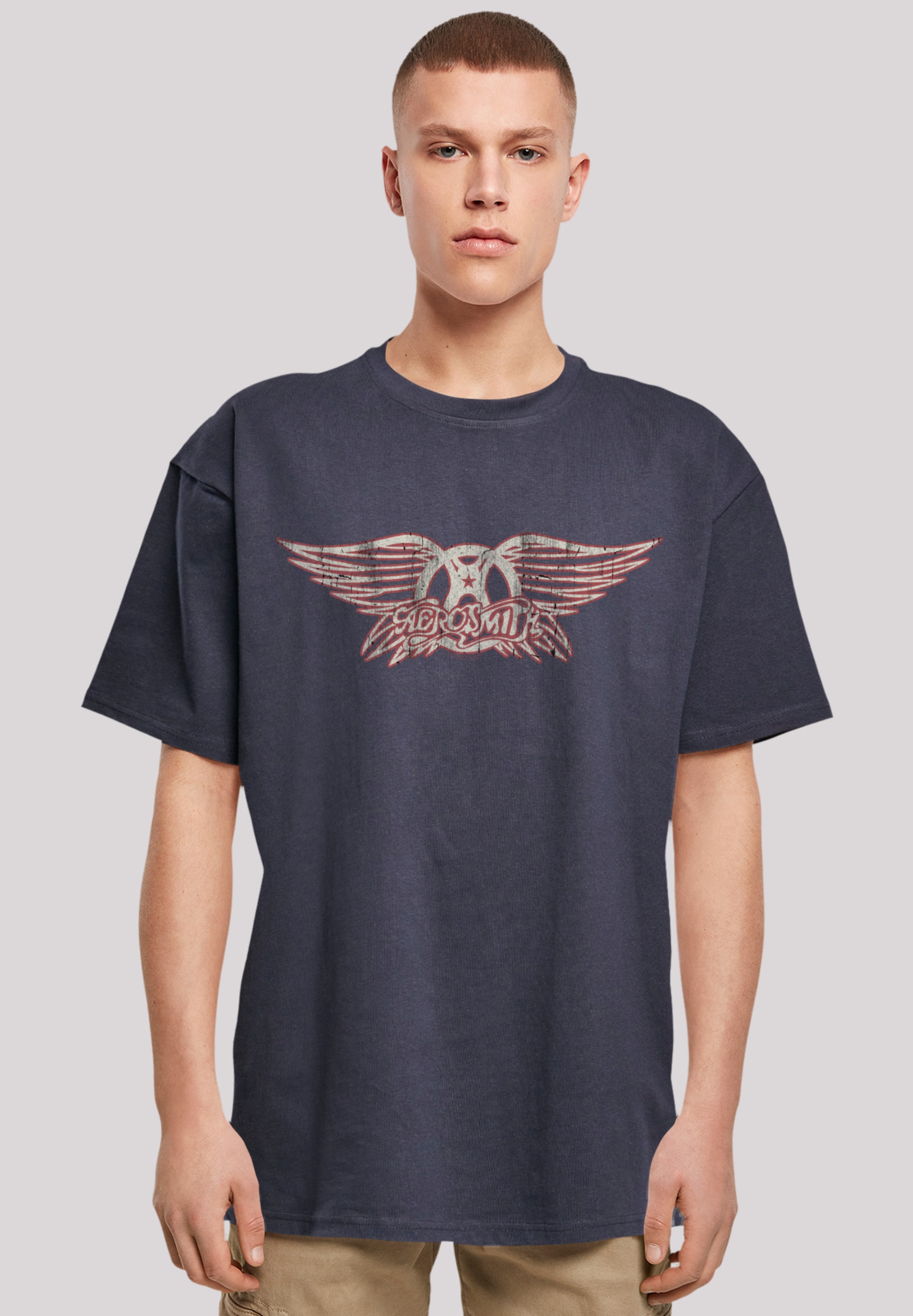 F4NT4STIC T-Shirt »Aerosmith Rock Band Logo«, Premium Qualität, Rock-Musik, Band