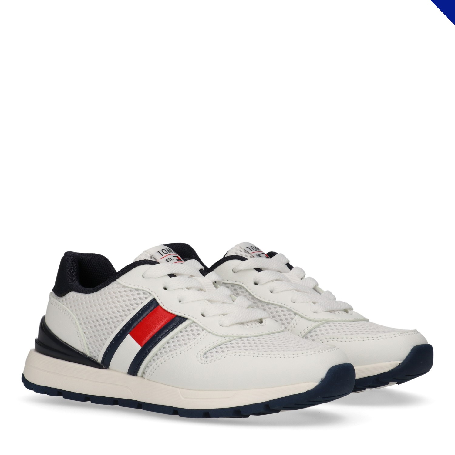 Tommy Hilfiger Sneaker Freizeitschuh, Halbschuh, Schnürschuh mit Logoverzie günstig online kaufen