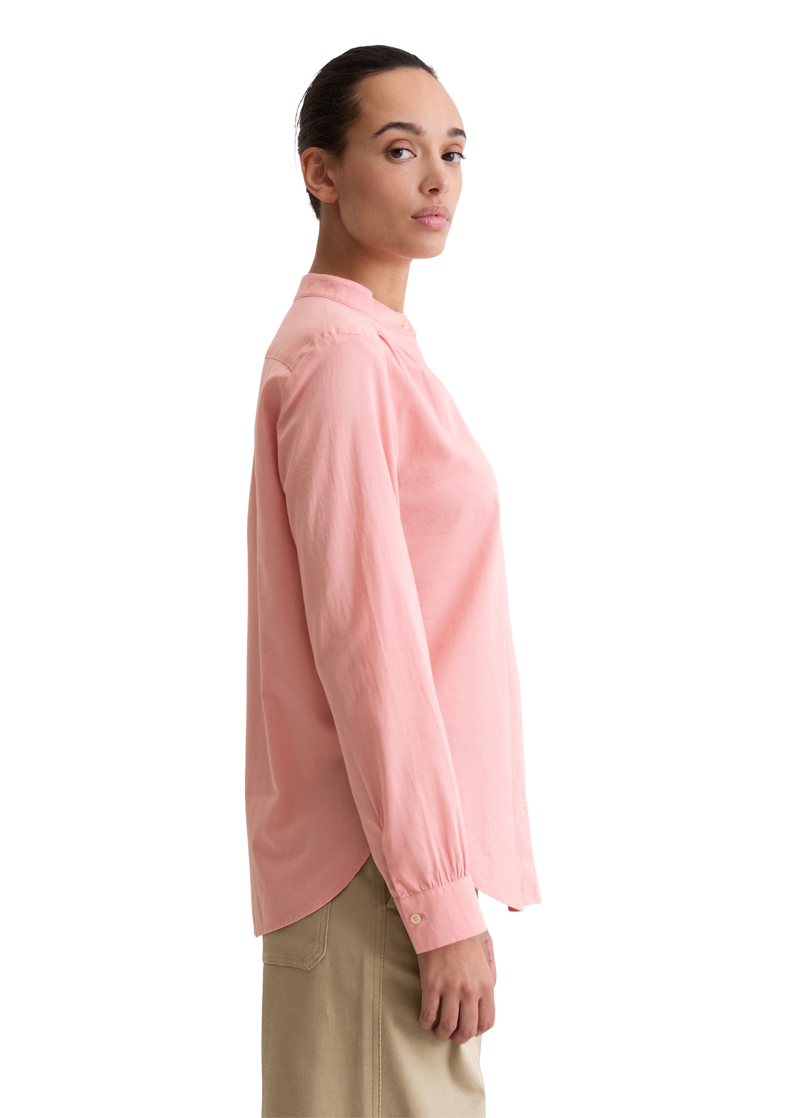 Marc O'Polo Langarmbluse »aus softem Baumwoll-Satin«