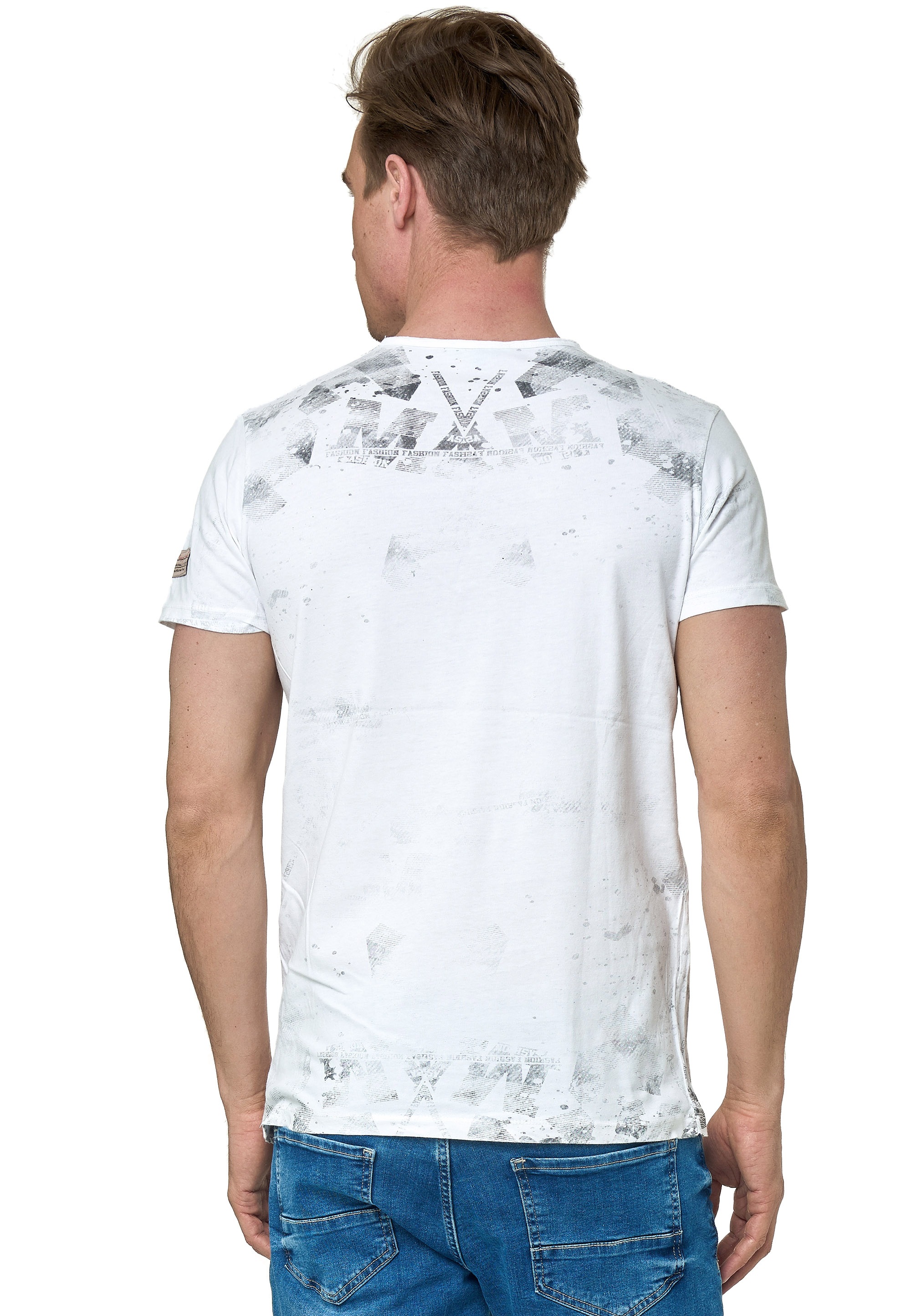 Thumbnail - Rusty Neal T-Shirt, im coolen Used-Look-Design