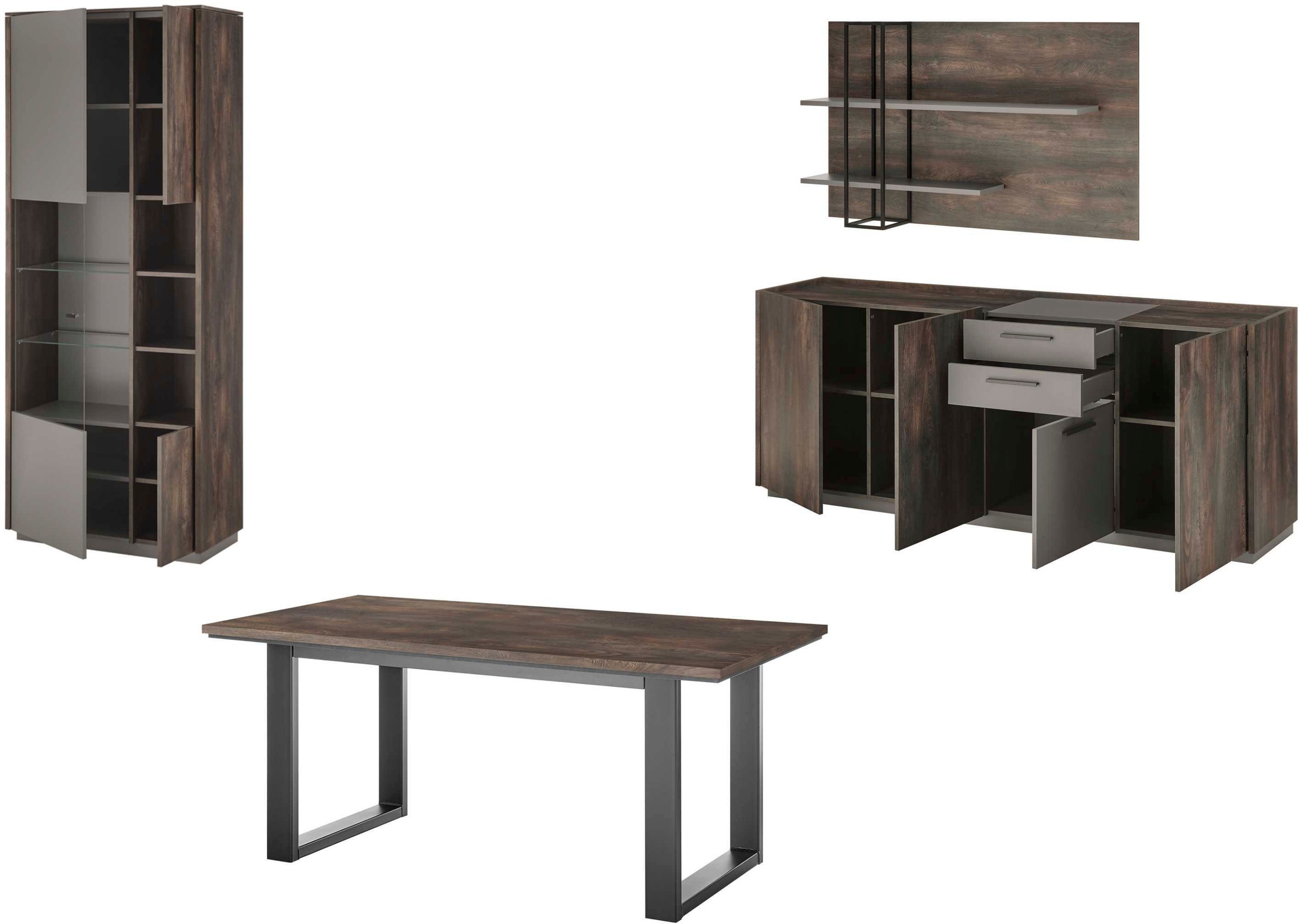 Thumbnail - Home affaire Esszimmer-Set "LARGO" Set, 4 Stk. tlg.