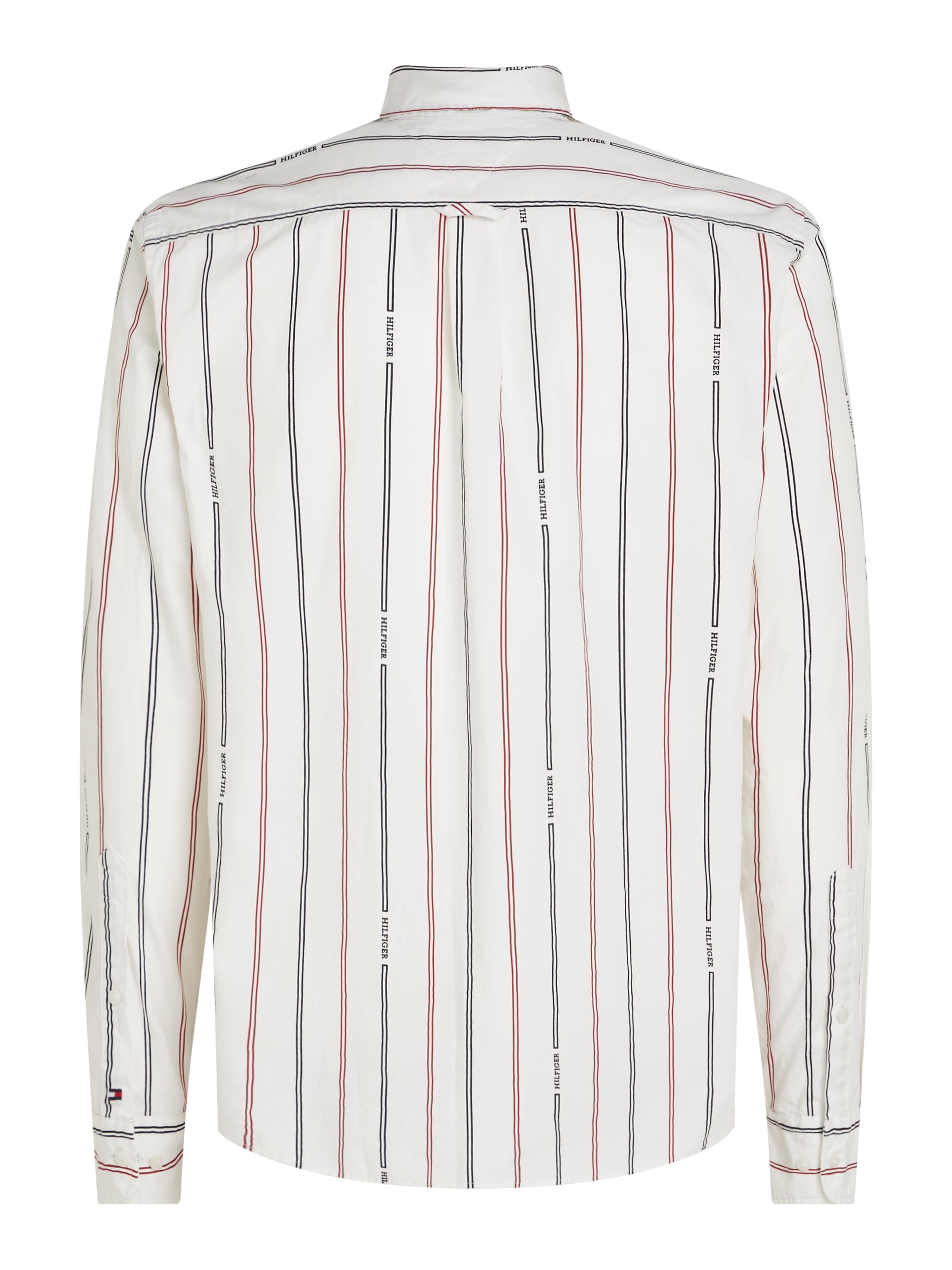 Tommy Hilfiger Langarmhemd »HILFIGER DOUBLE STP Regular Fit SHIRT«