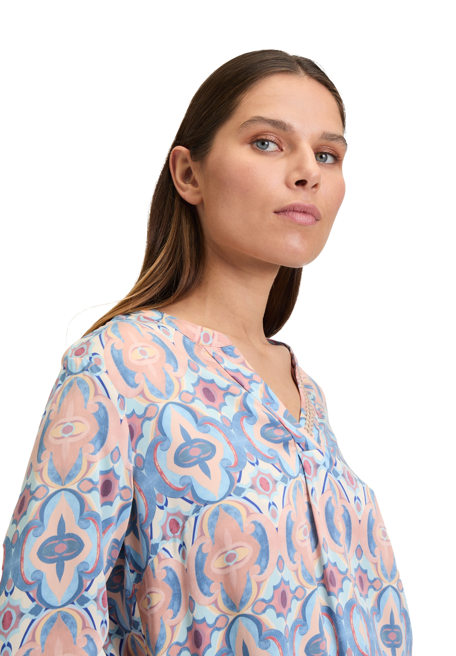 Cartoon Shirtbluse »Cartoon Damen Blusenshirt mit Muster«