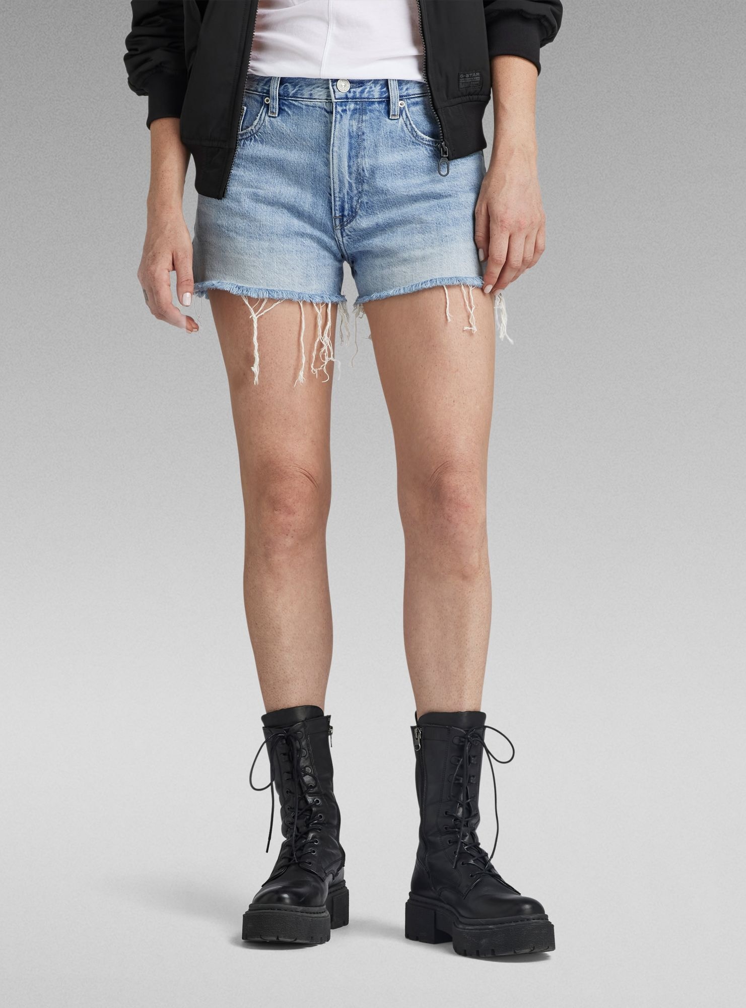 G-STAR "True Denim Shorts Raw Edge"