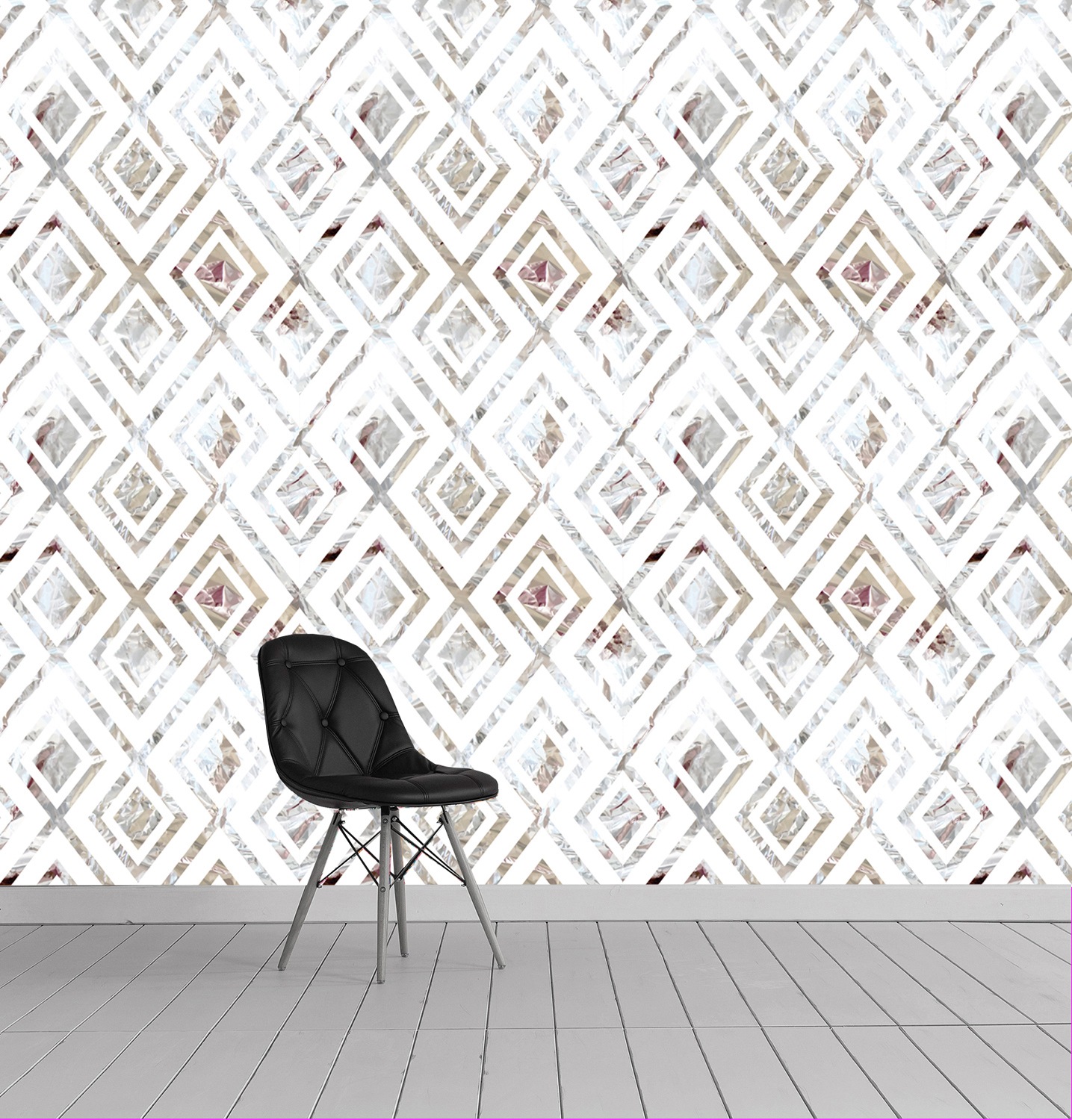 queence Vinyltapete »Rolando« Farbverlauf | abstrakt | bedruckt | gemustert glatt 90x250cm, selbstklebend, kinderleichte Anbringung, , Sticker