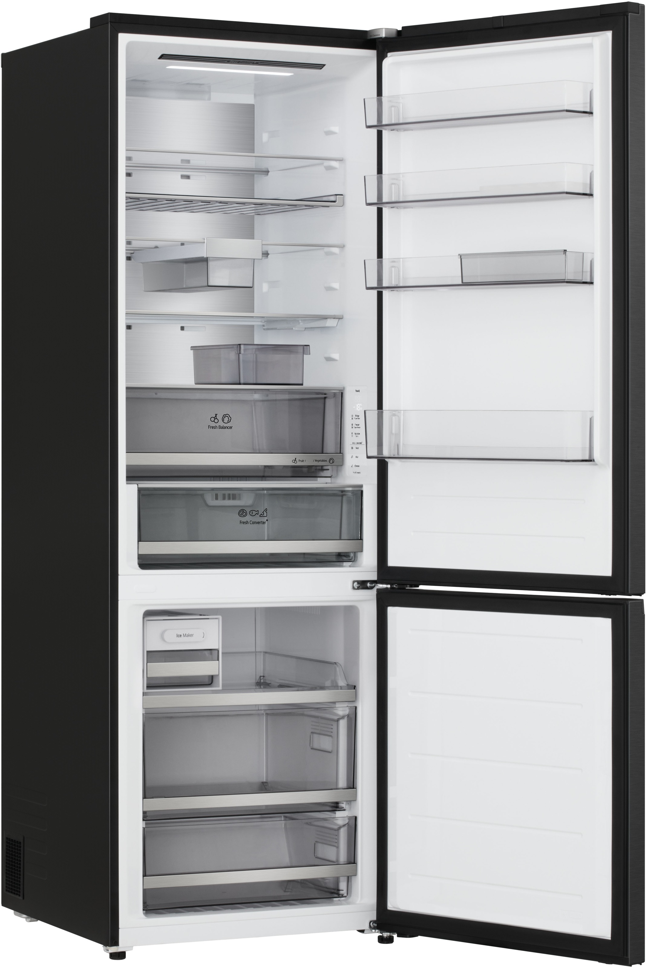 LG Kühl-/Gefrierkombination Serie 7 »GBBW726AEV« 186 cm hoch 69,7 cm breit Vollintegrierbarer Kühlschrank dank frontaler Luftzufuhr und Abluft