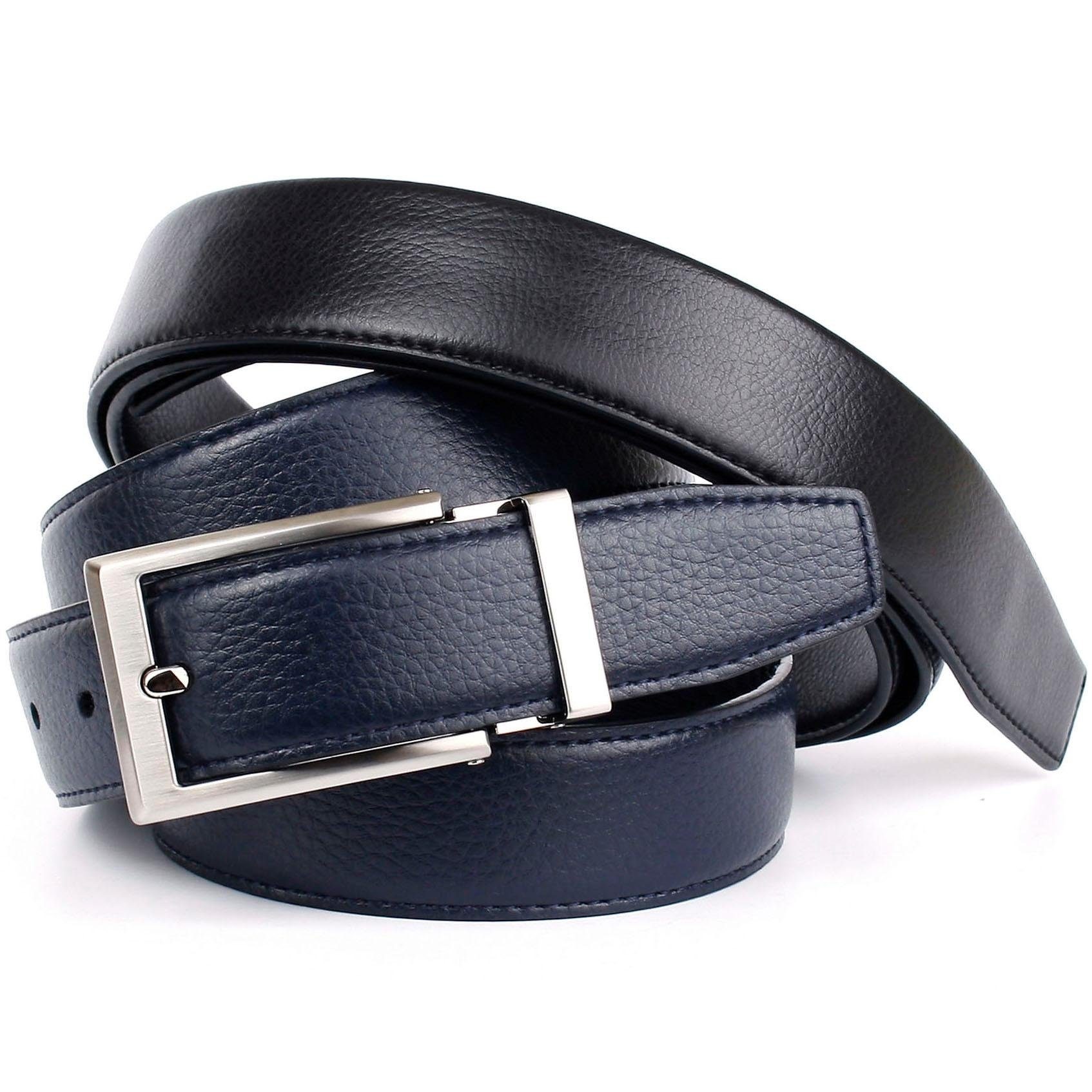 Anthoni Crown Ledergürtel, Wendegürtel in dunkelblau und schwarz kaufen |  BAUR